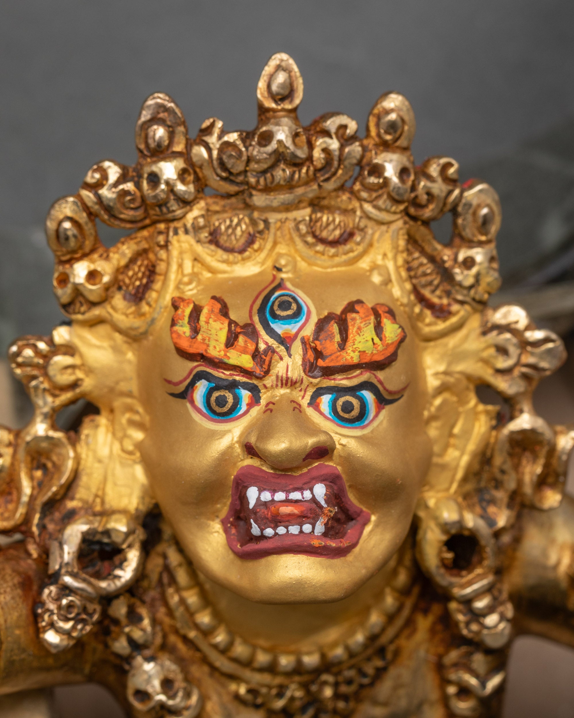 Yamantaka Tibetan Deity Statue – Wrathful Destroyer of Death