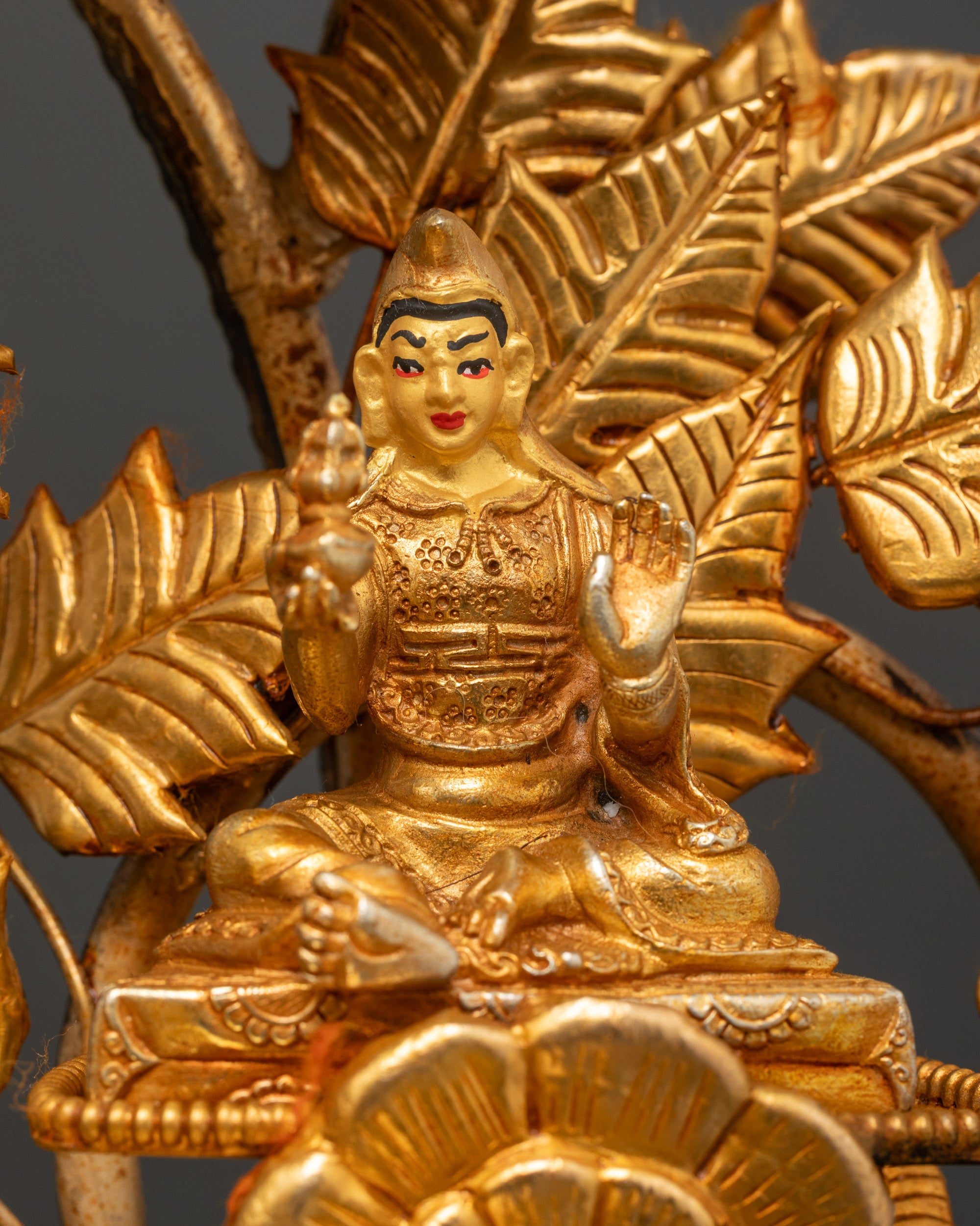 Authentic Guru Sangey Set Statue | Himalayan Buddhist Sculpture