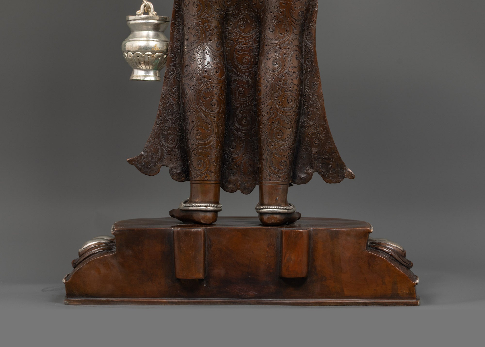 Oxidized Amoghapasa Lokeshvara Statue | Timeless Nepalese Artwork