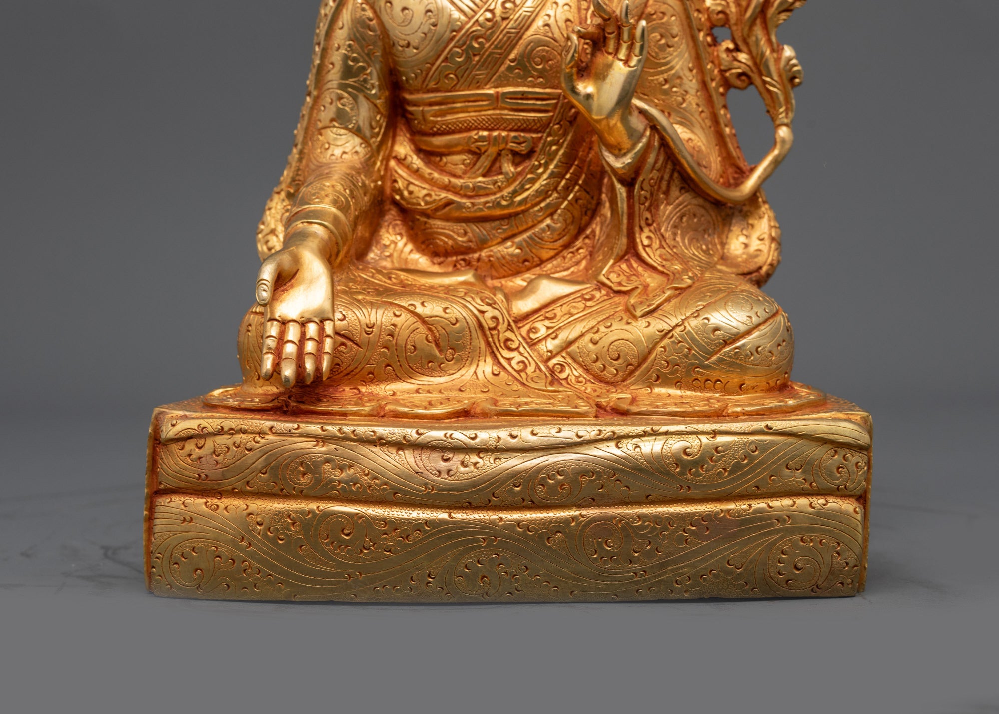 Shakya Masters Set | Handmade Buddhist Statue Set from Nepal