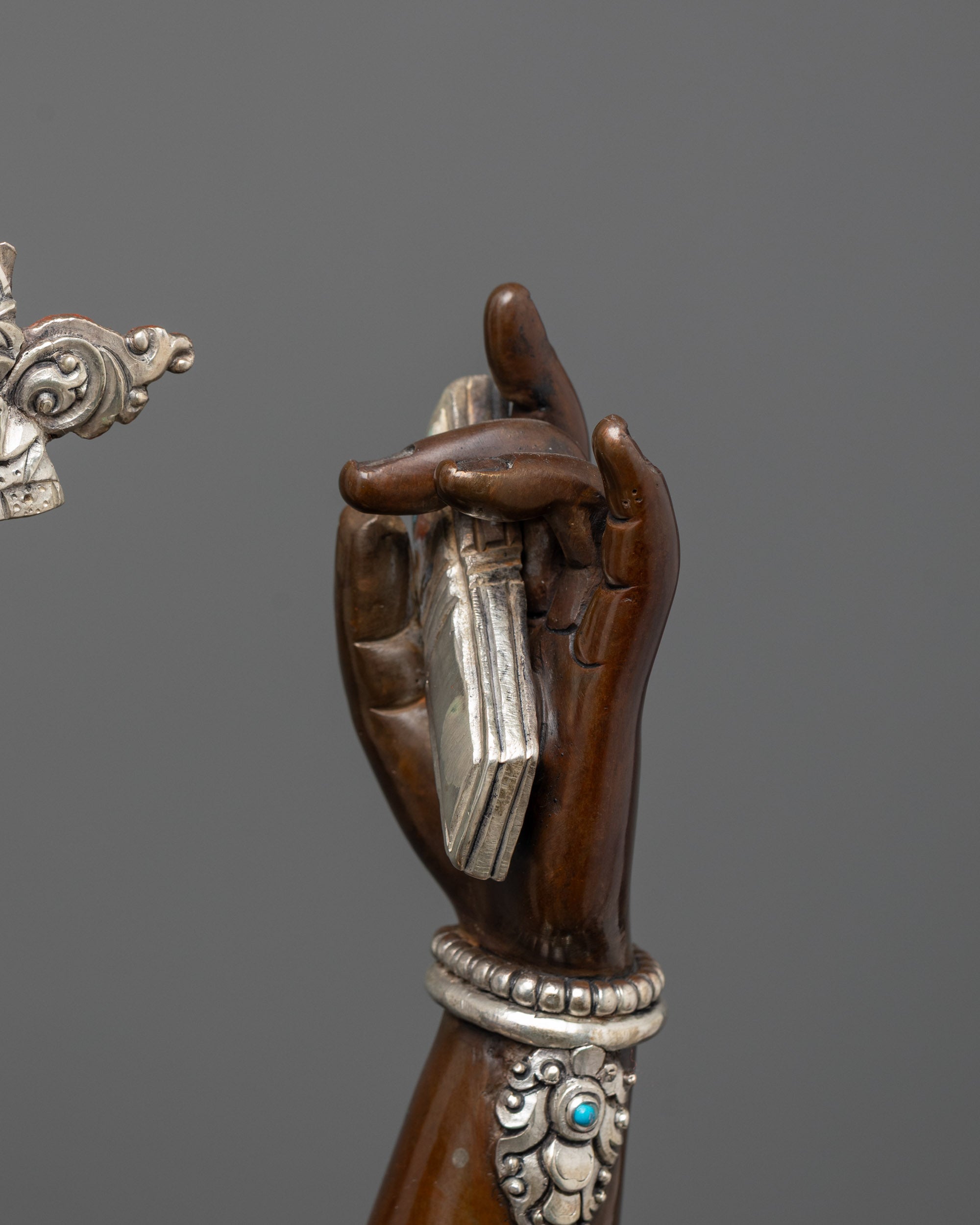 Oxidized Amoghapasa Lokeshvara Statue | Timeless Nepalese Artwork