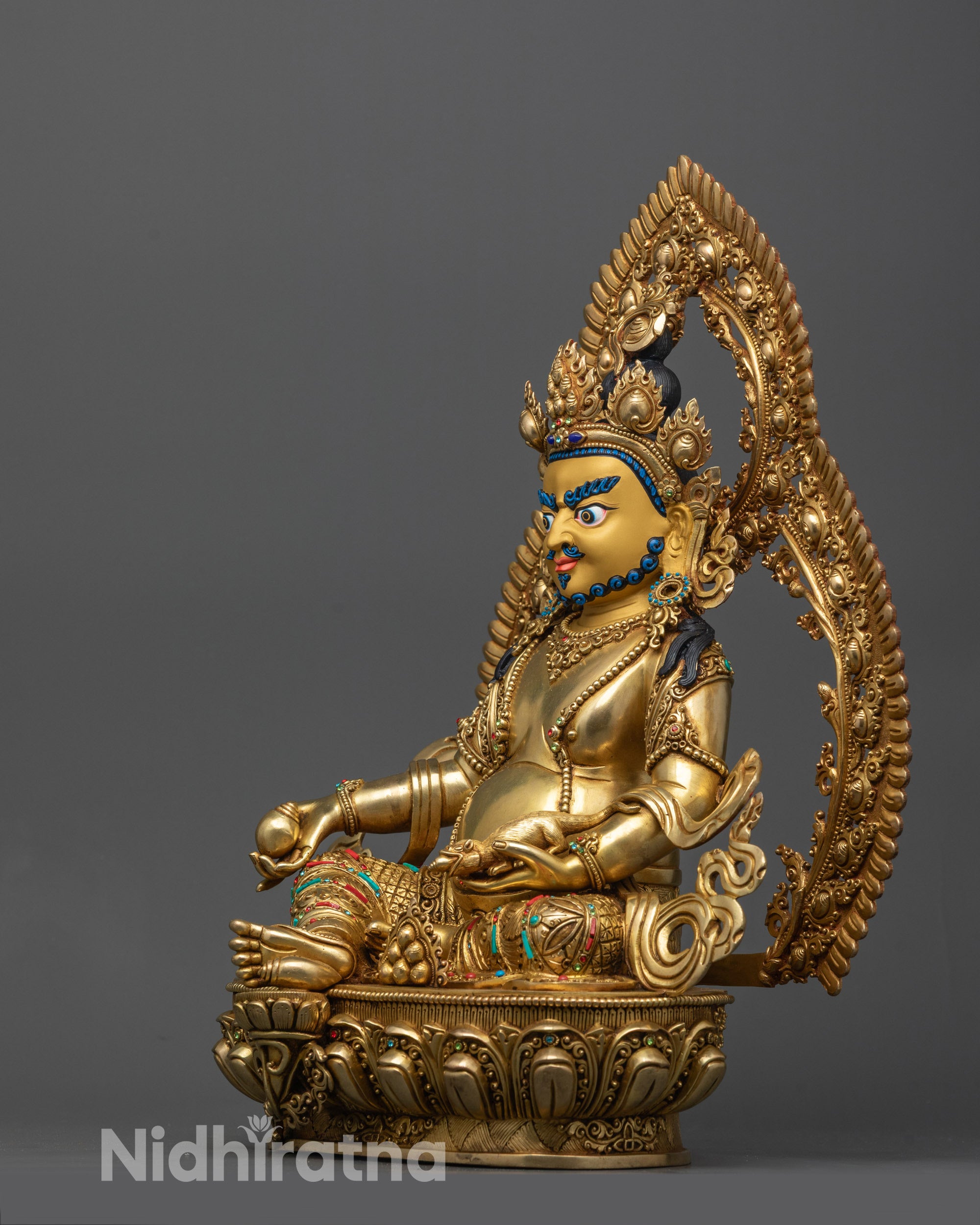 Premium Dzambhala Statue | Fortune Buddhist Figurine
