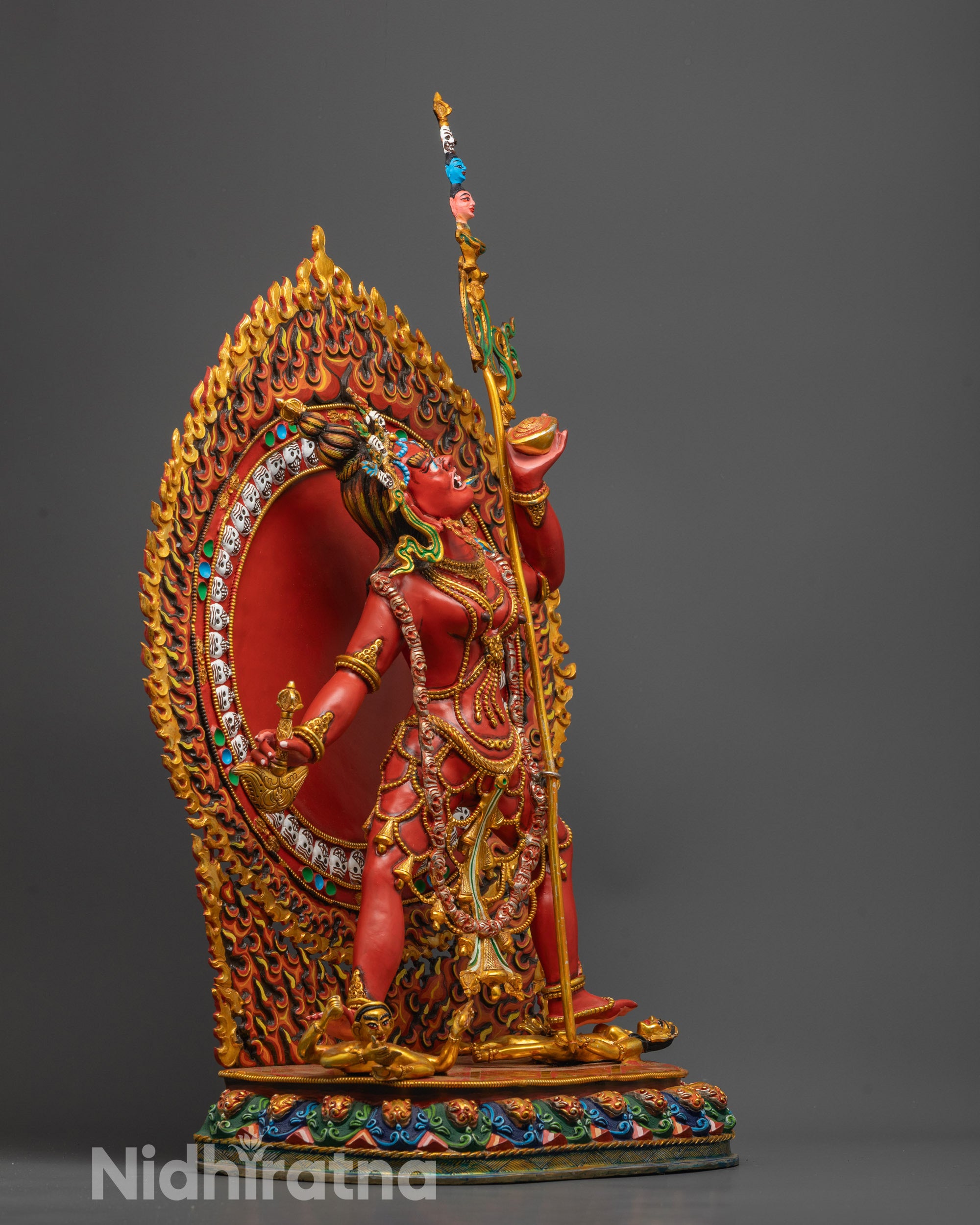 Shop Our Beautiful Red Colored Dakini Vajrayogini Statue