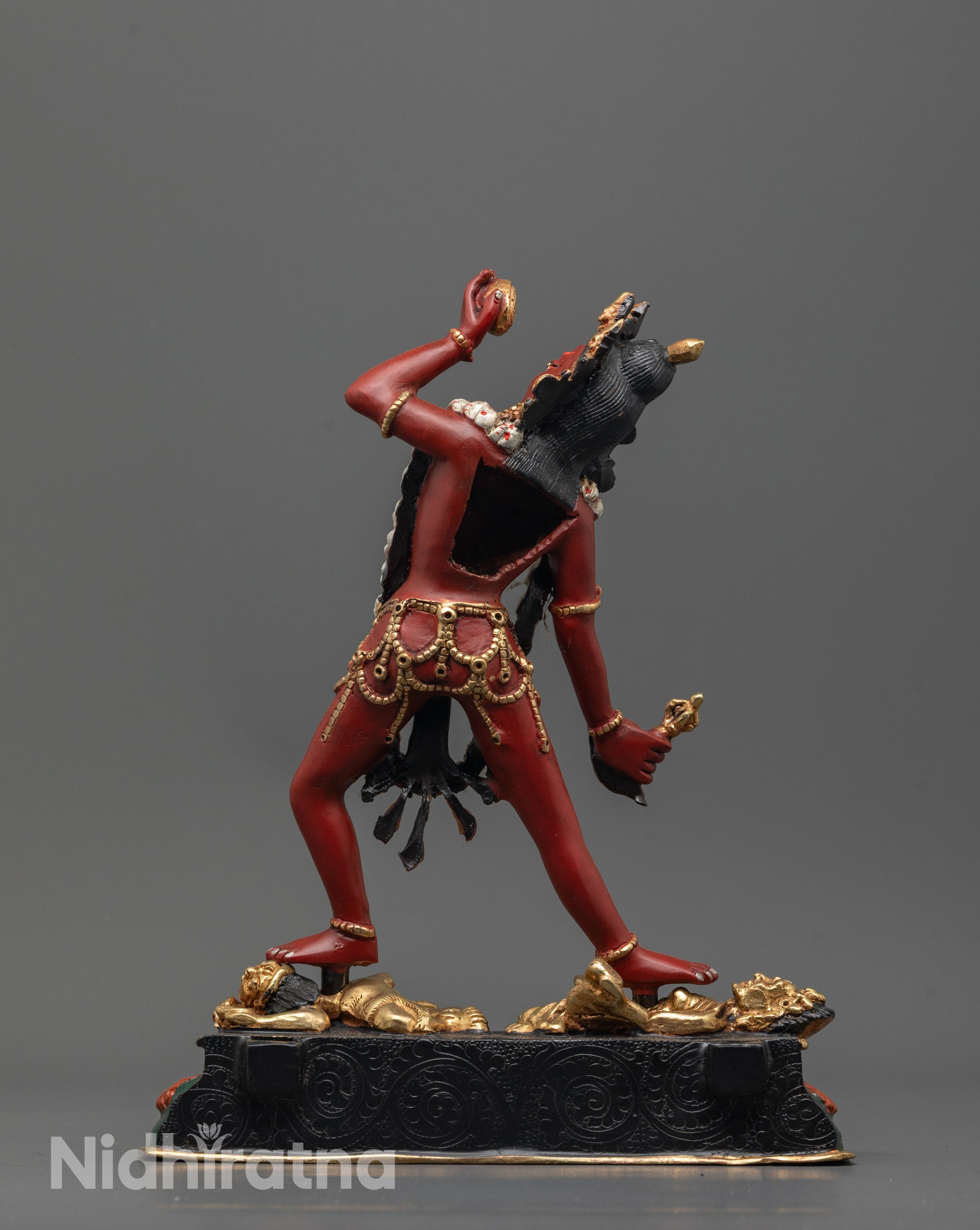 Premium Red Colored Vajrayogini Statue | Nepalese Buddhist Artwork