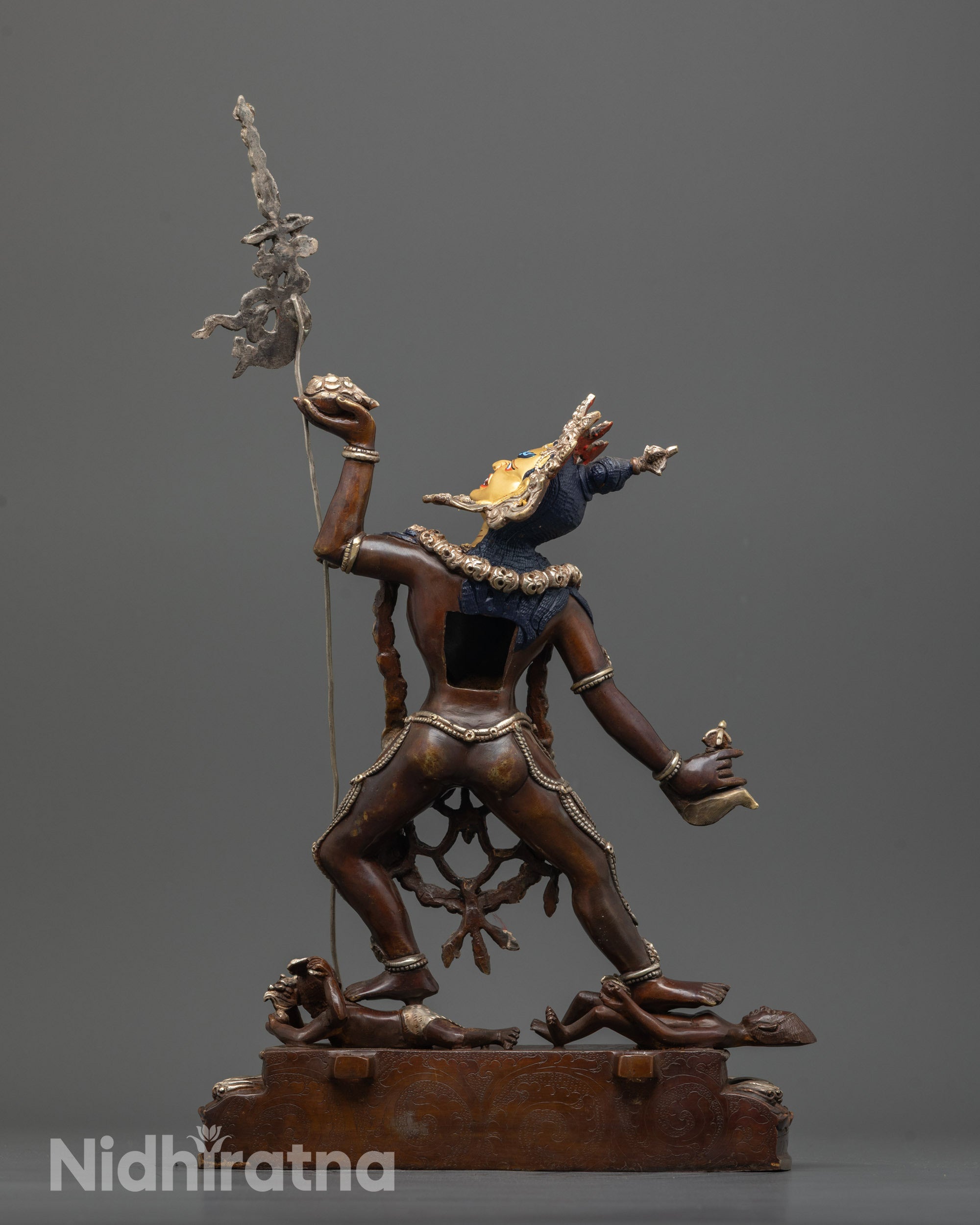 Oxidized Vajrayogini Statue | Handmade Buddhist Icon for Worship
