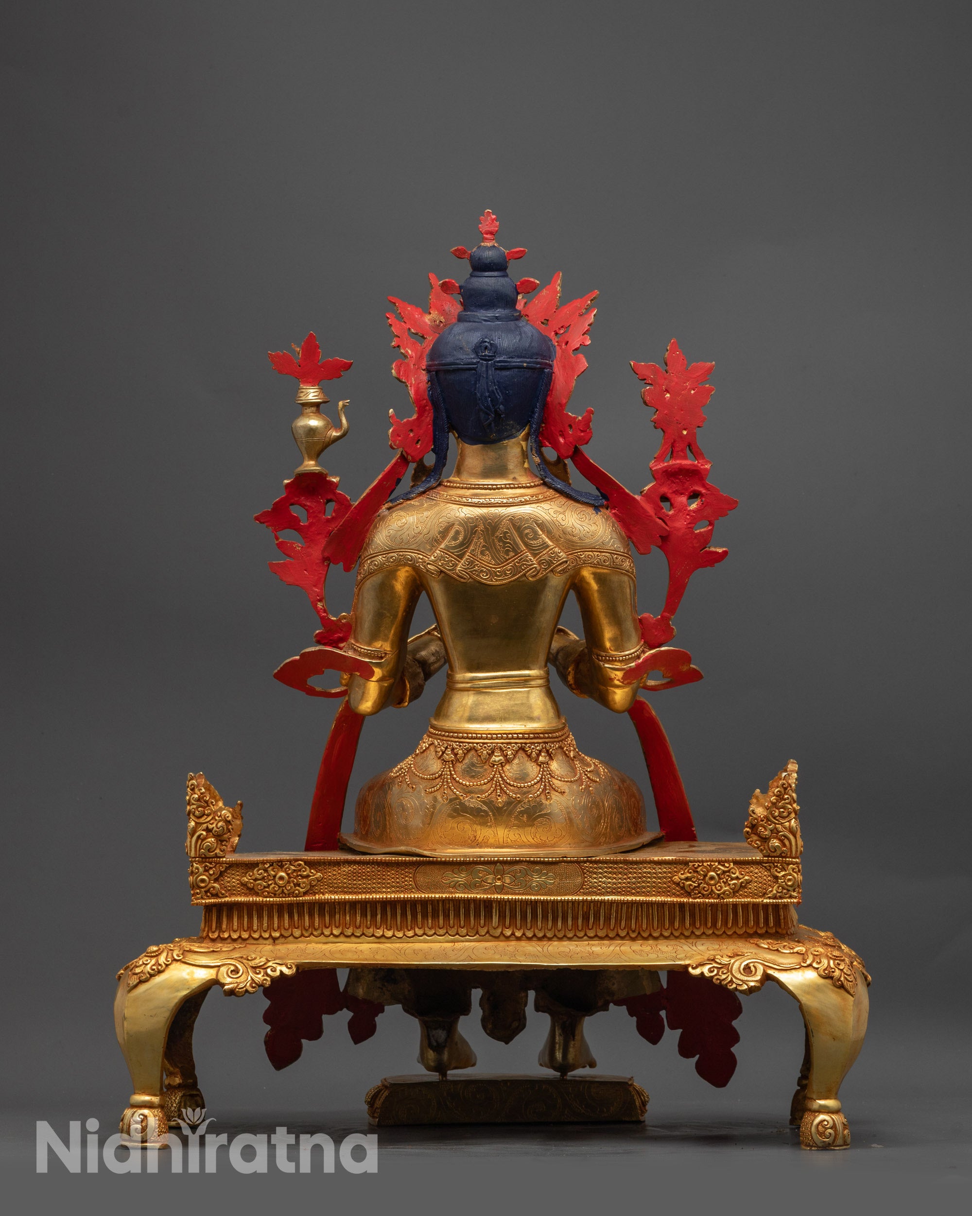 Indoor Maitreya Buddha Statue | Traditional Himalayan Art of Nepal