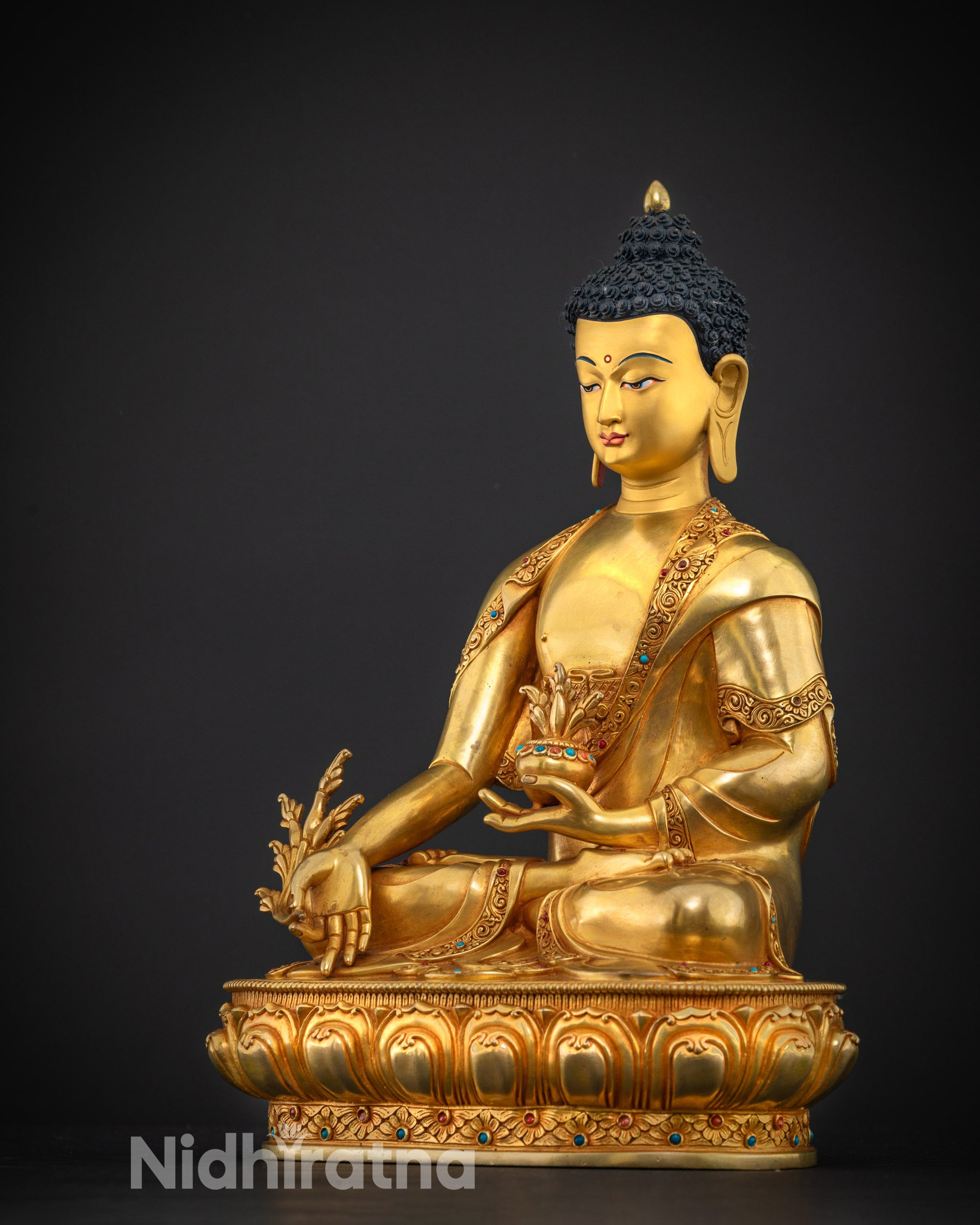 Handmade Medicine Buddha Statue: A Treasure of Healing Energy