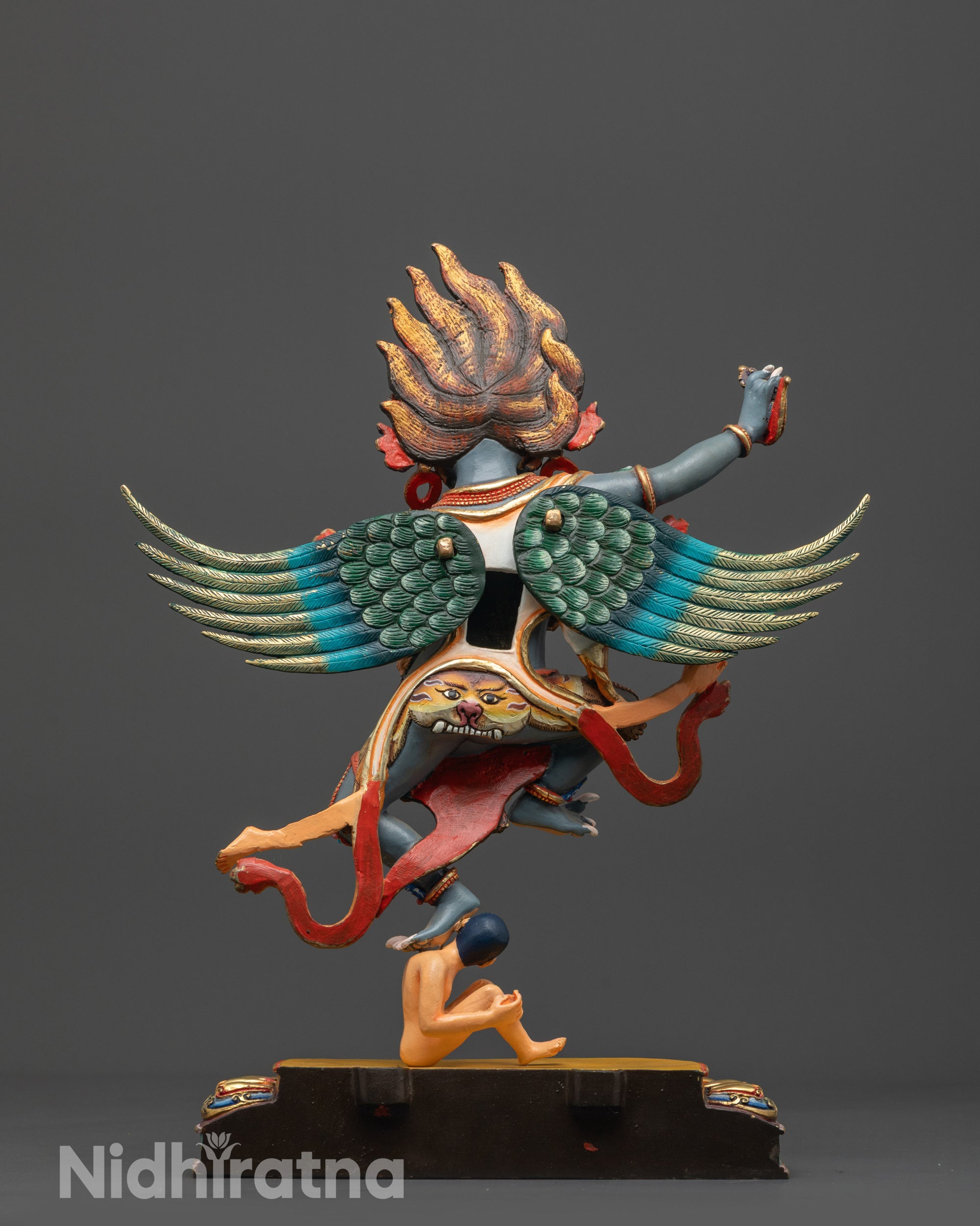Handcrafted Garuda Statue | Exquisite Nepalese Lost Wax Artwotk