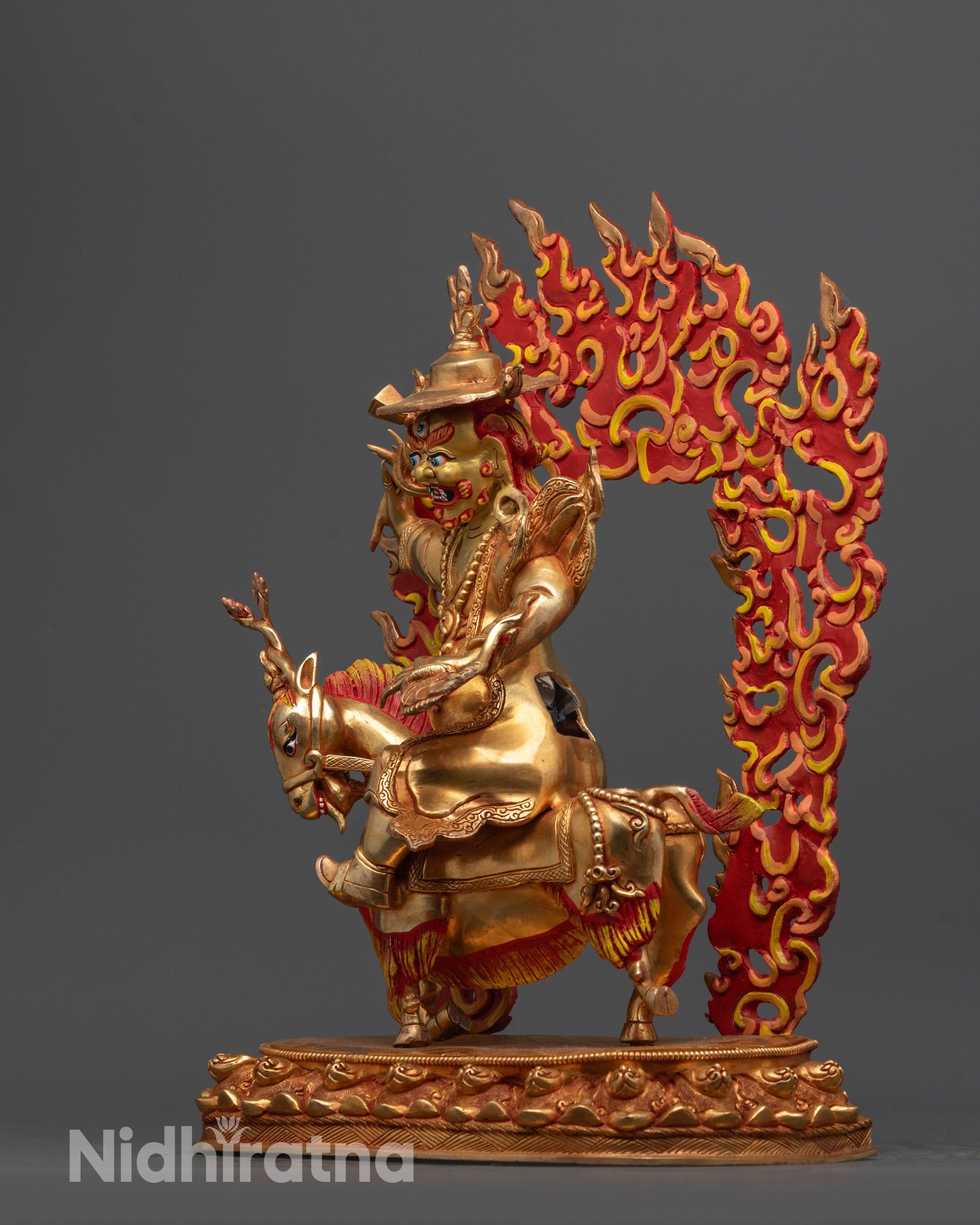 Tibetan Mahakala Statue