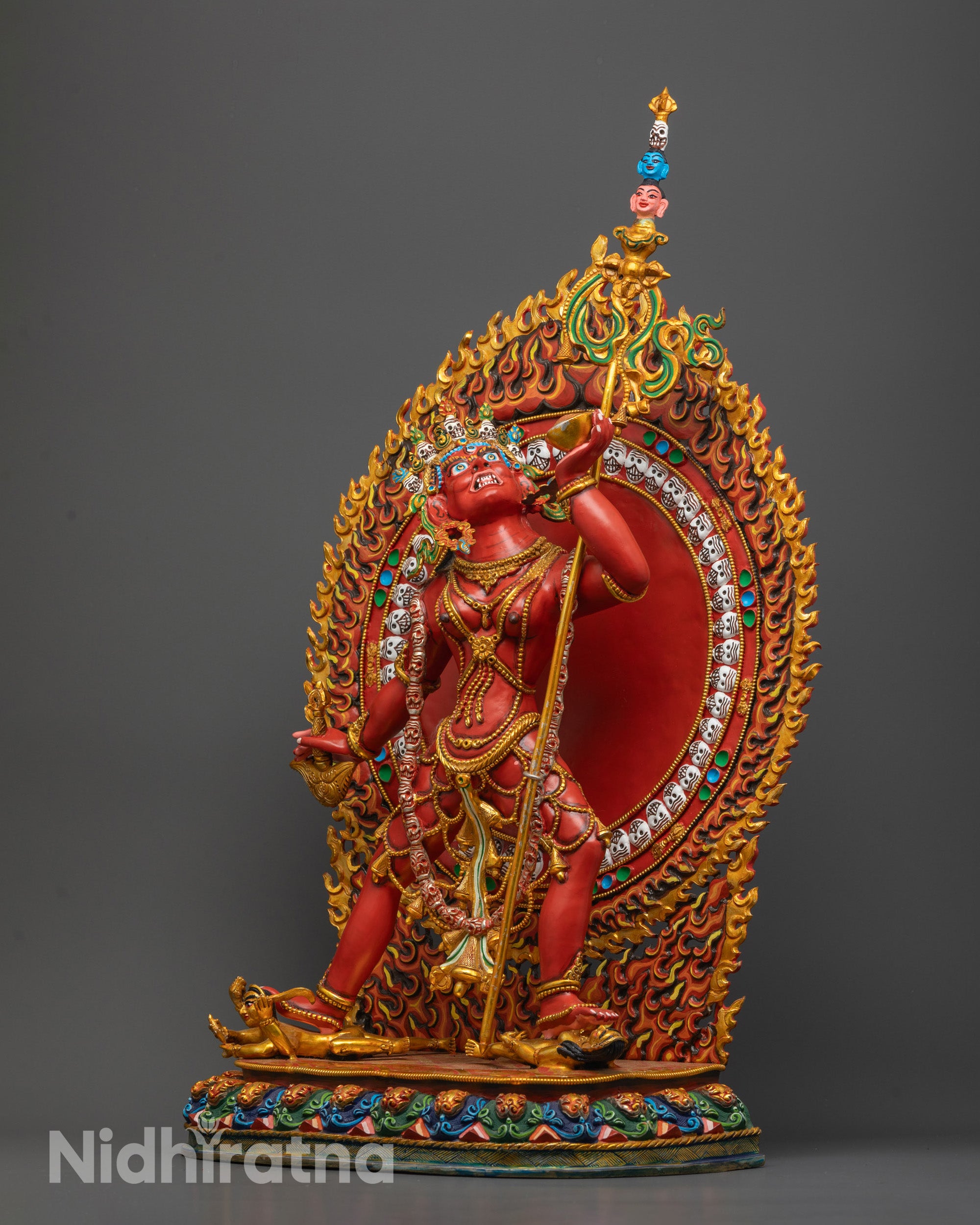 Shop Our Beautiful Red Colored Dakini Vajrayogini Statue