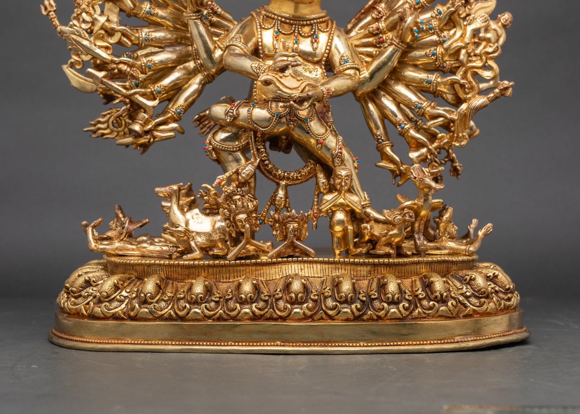 Yamantaka Tibetan Deity Statue – Wrathful Destroyer of Death