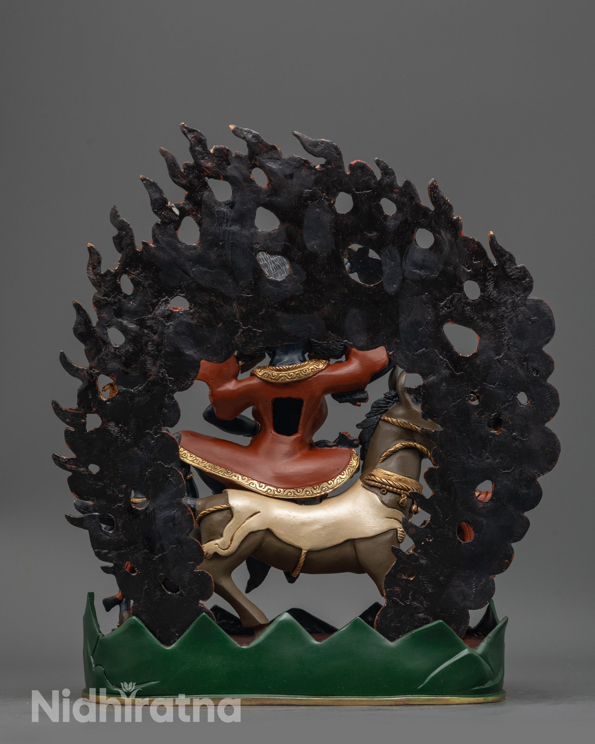 Palden Lhamo Statue | Wrathful Dharmapala Protector Sculpture