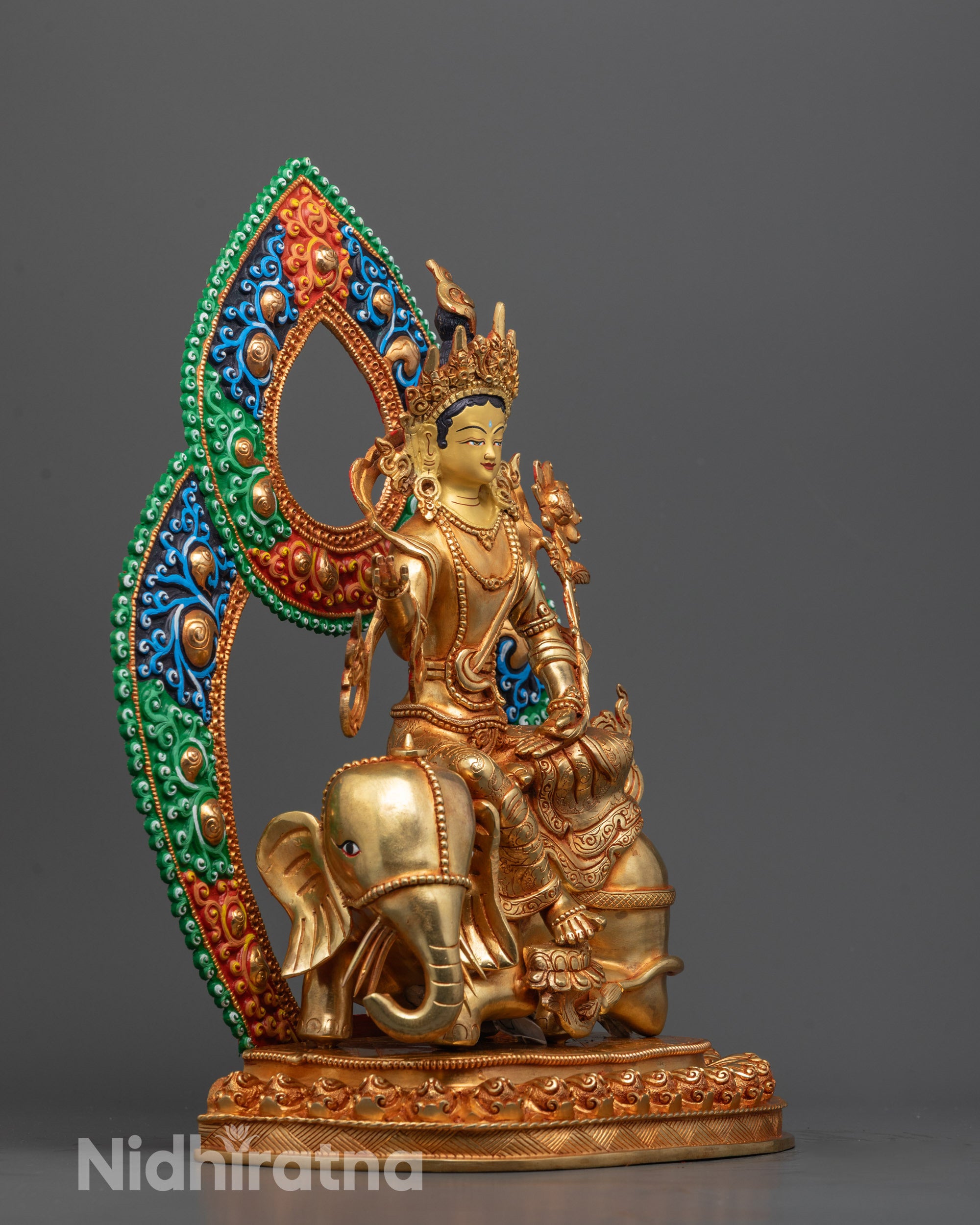 Samantabhadra Statue | Nepalese Bodhisattva for Spiritual Growth