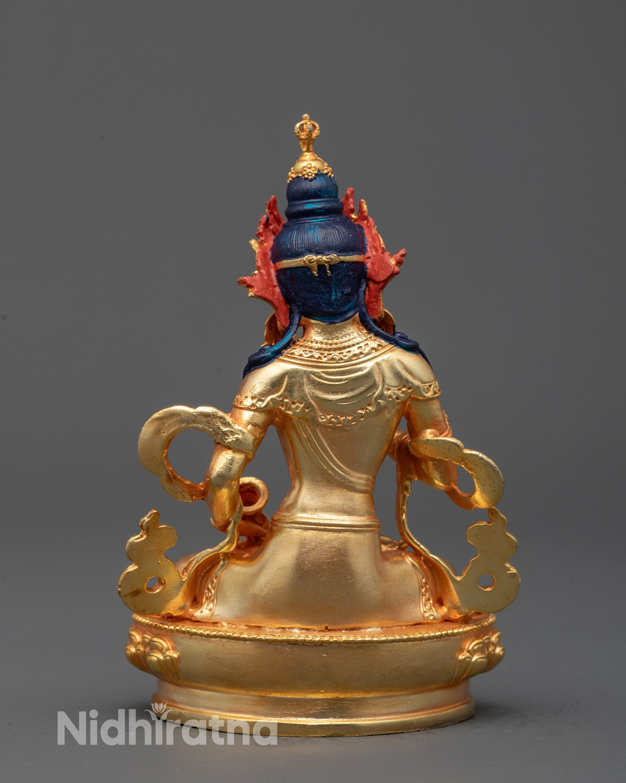 Machine-Crafted Vajrasattva Statue | Devotional Sculpture for Altar