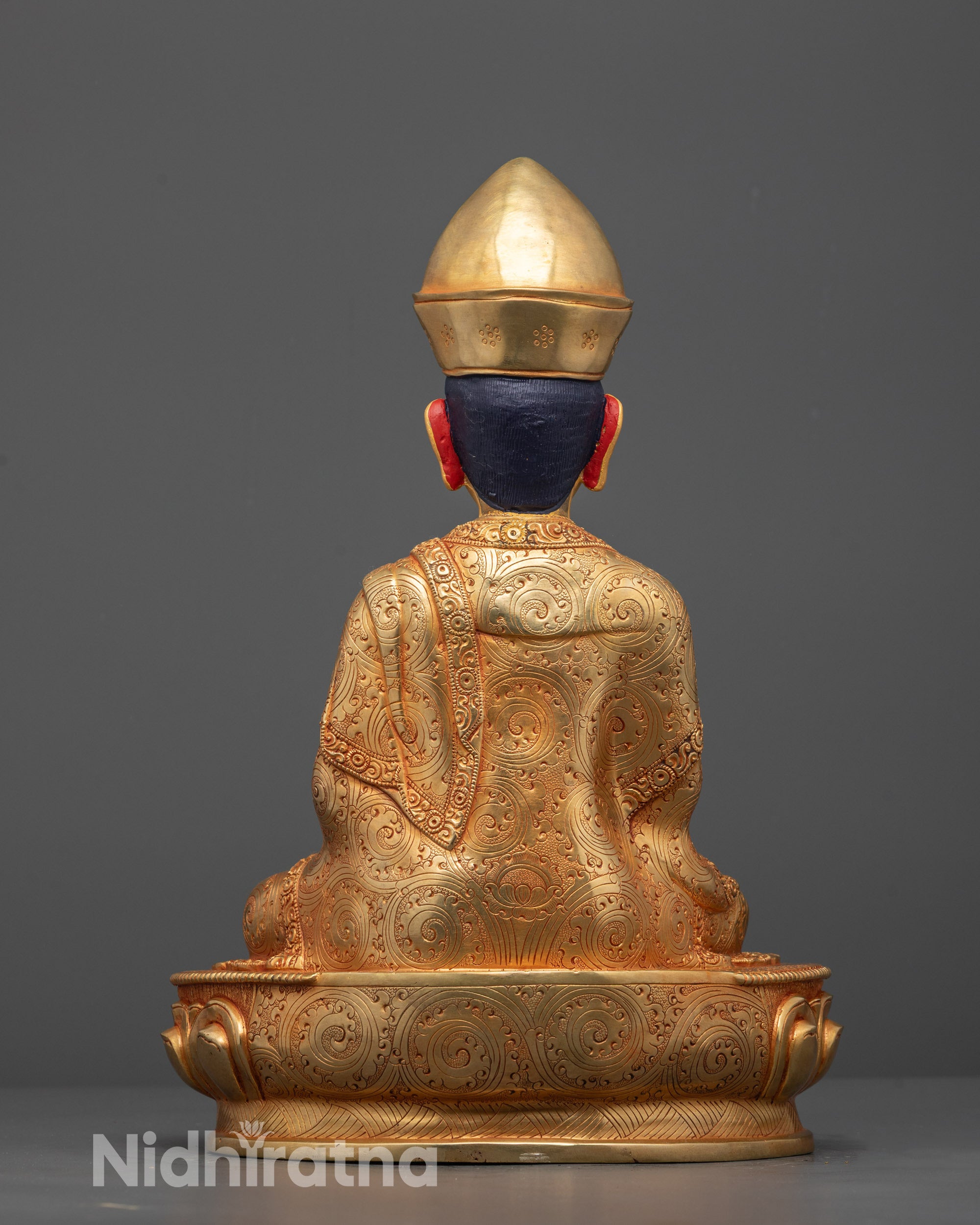 Handmade Karmapa Statue | Traditional Nepalese Buddhist Art
