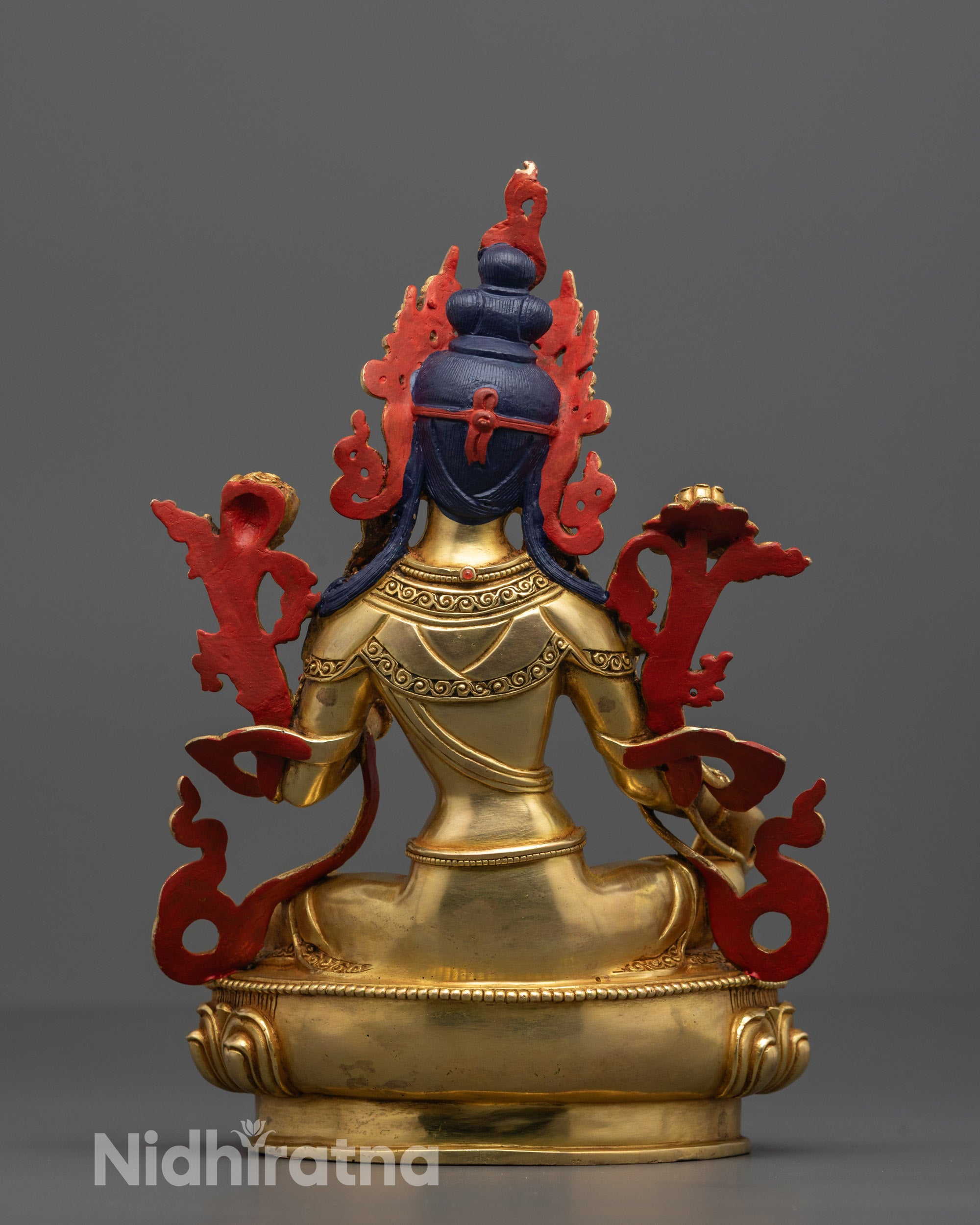 Nepalese Green Tara Statue | Mother of Compassion