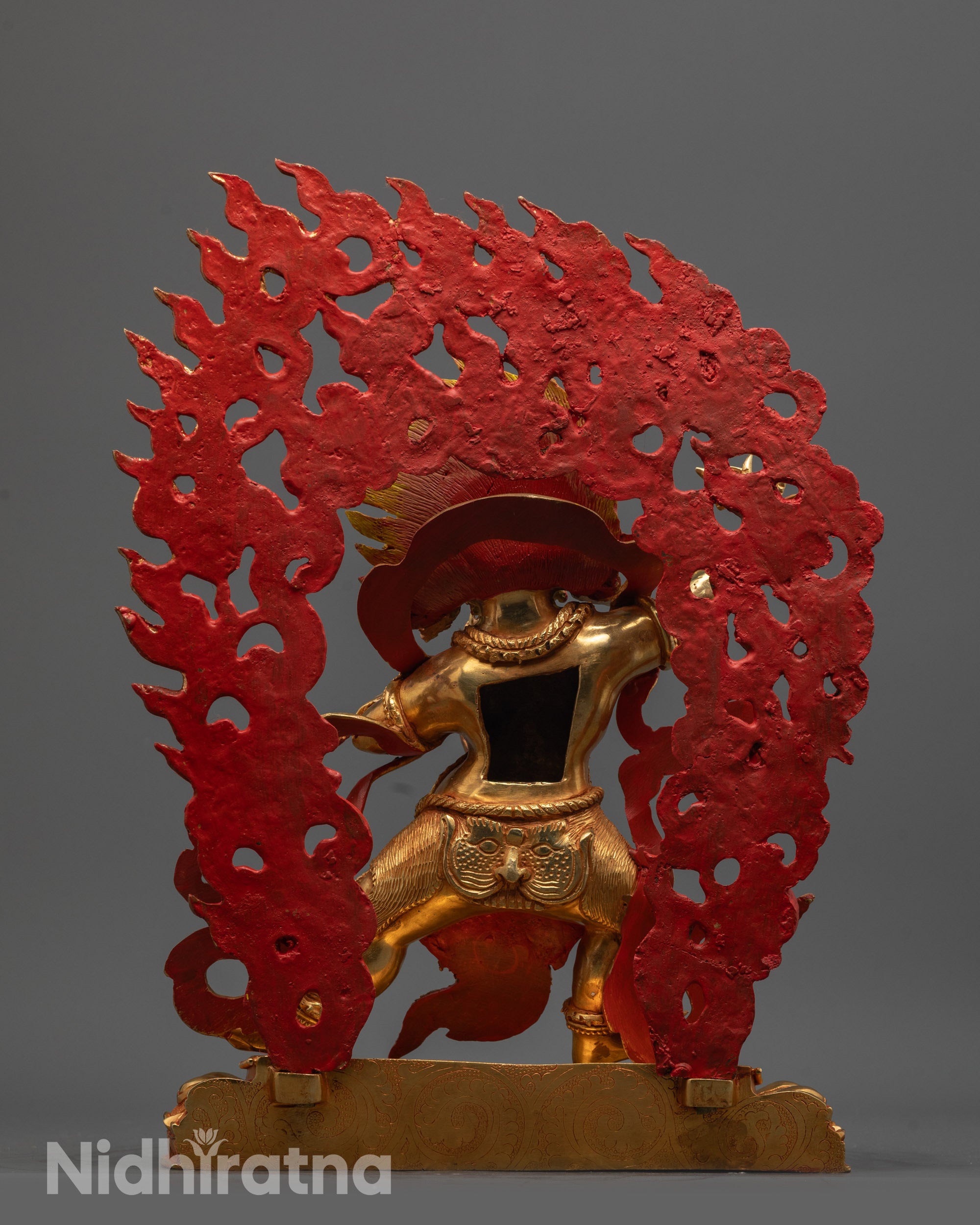 Sacred Bodhisattva Vajrapani Sculpture | Handmade in Patan Nepal