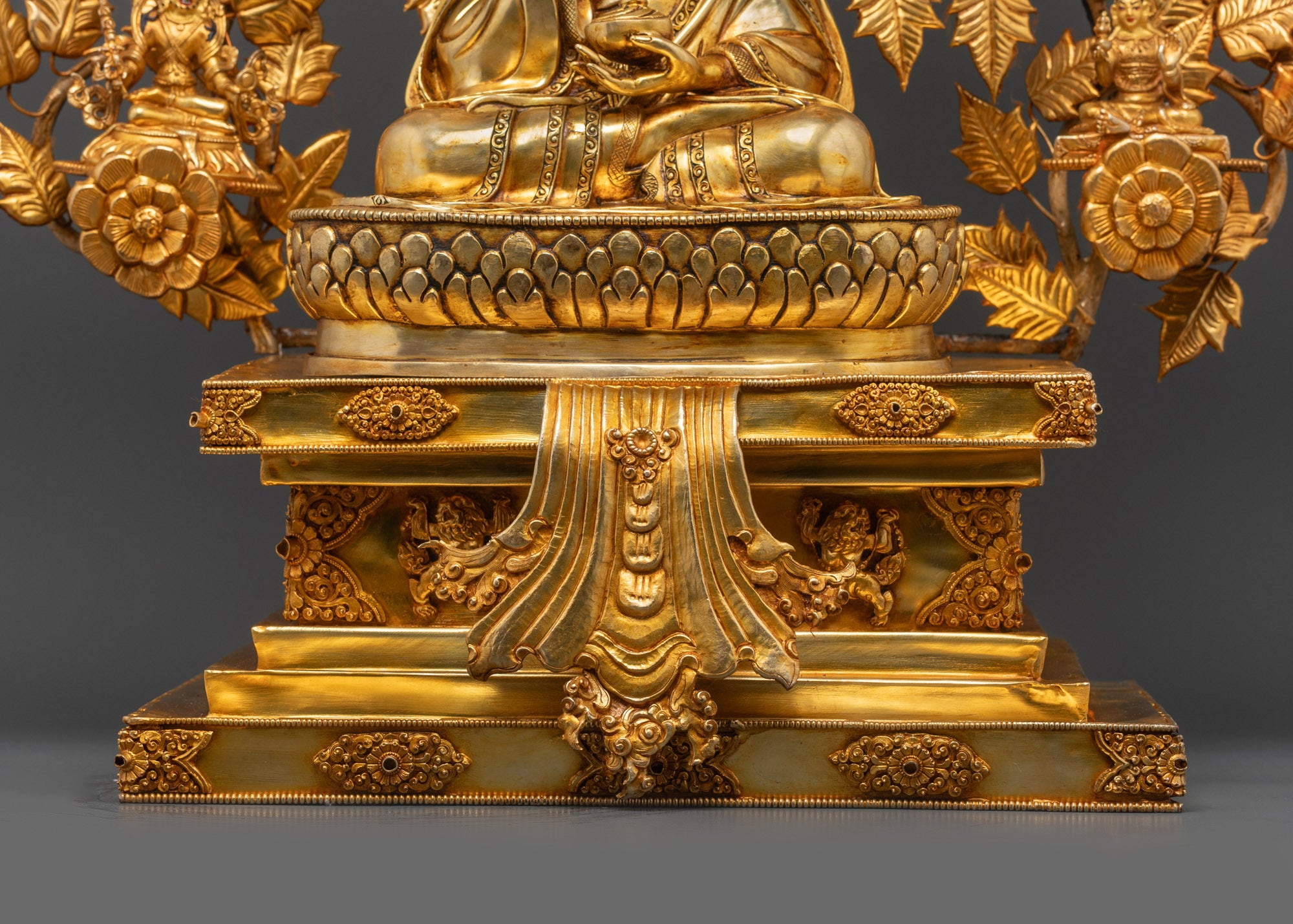 Authentic Guru Sangey Set Statue | Himalayan Buddhist Sculpture