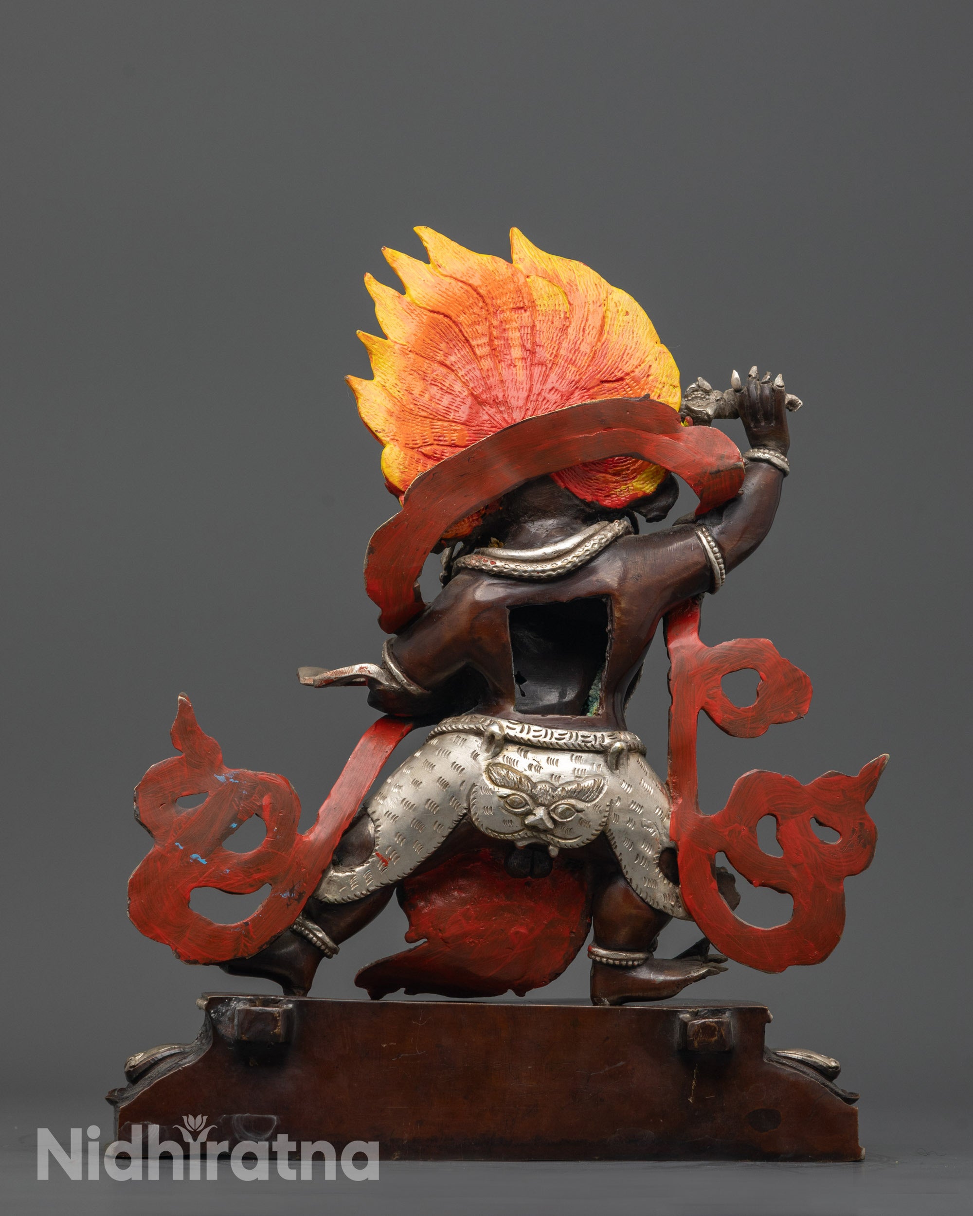 Bodhisattva Vajrapani Sculpture | Authentic Handmade Himalayan Artwork