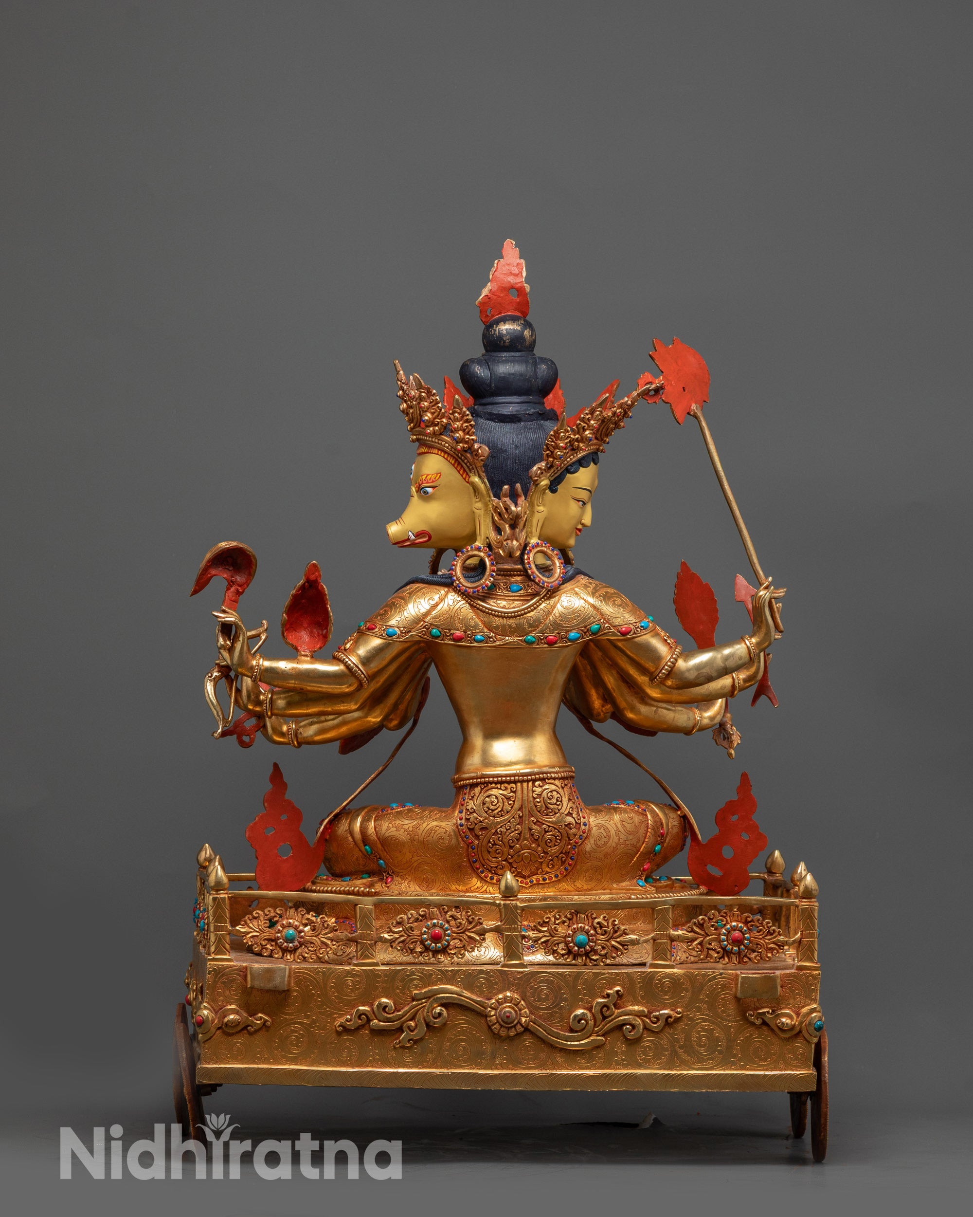 Goddess Marichi Statue | Handmade Buddhist Sculpture from Nepal