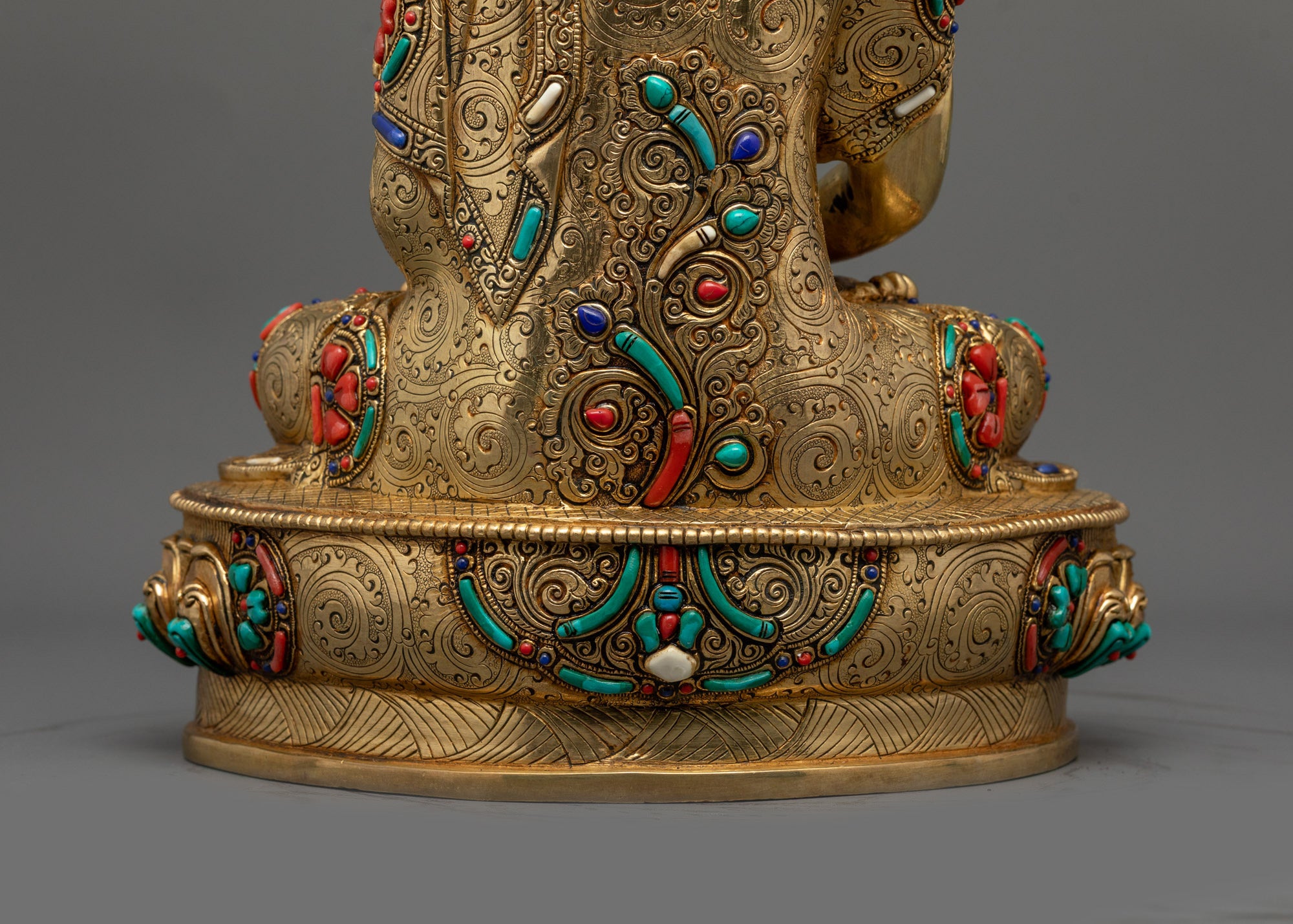 Artisan-Made Amitabha Buddha Statue | Traditional Buddhist Artwork