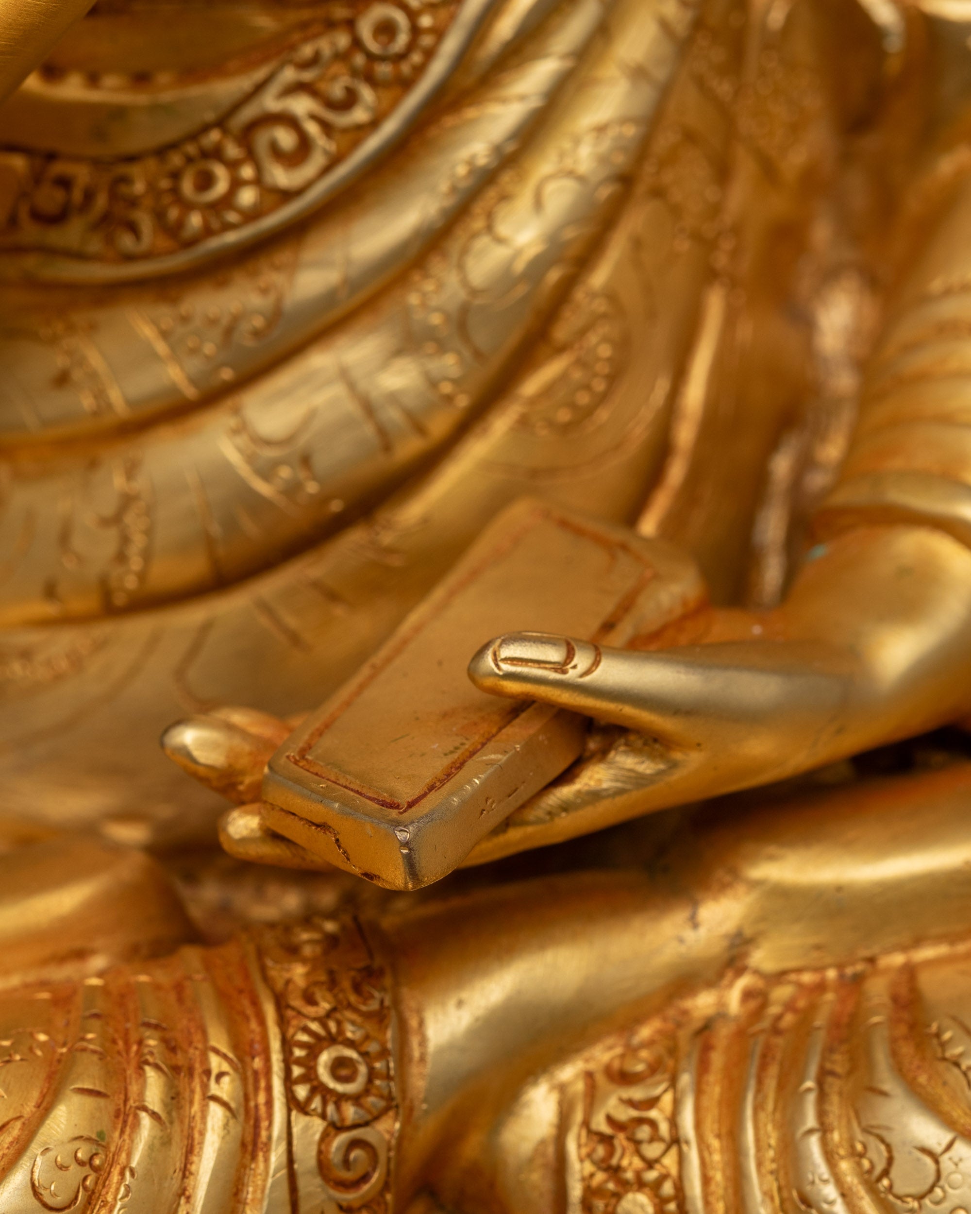 Lama Je Tsongkhapa Set | Handcrafted Buddhist Icons from Nepal