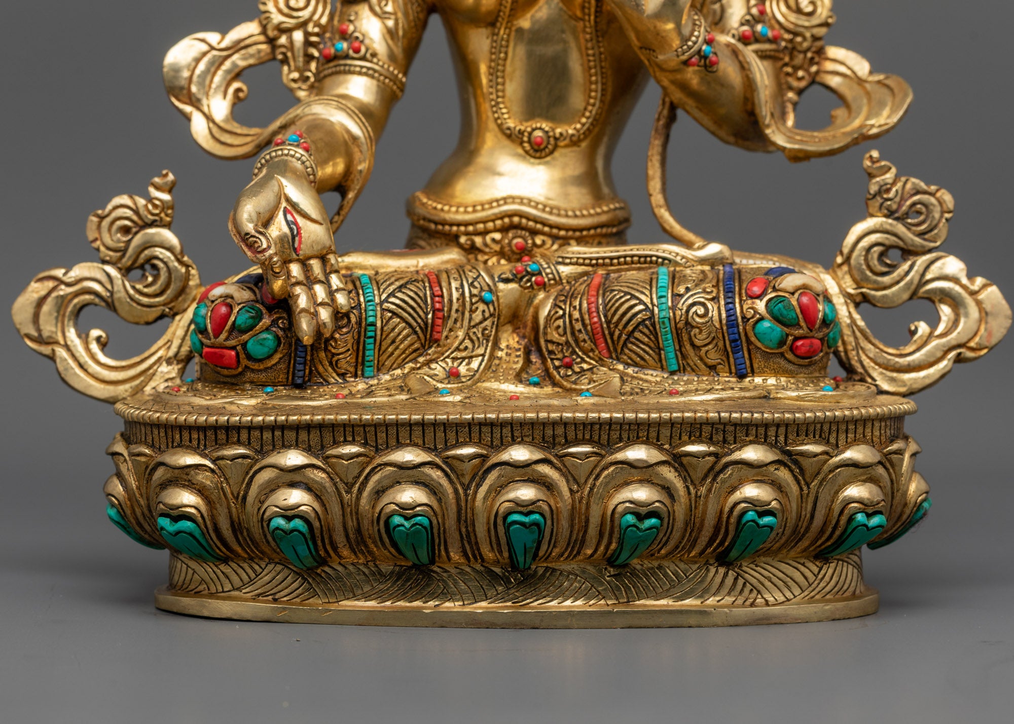 Tibetan White Tara Statue | Feminine Symbol of Longevity