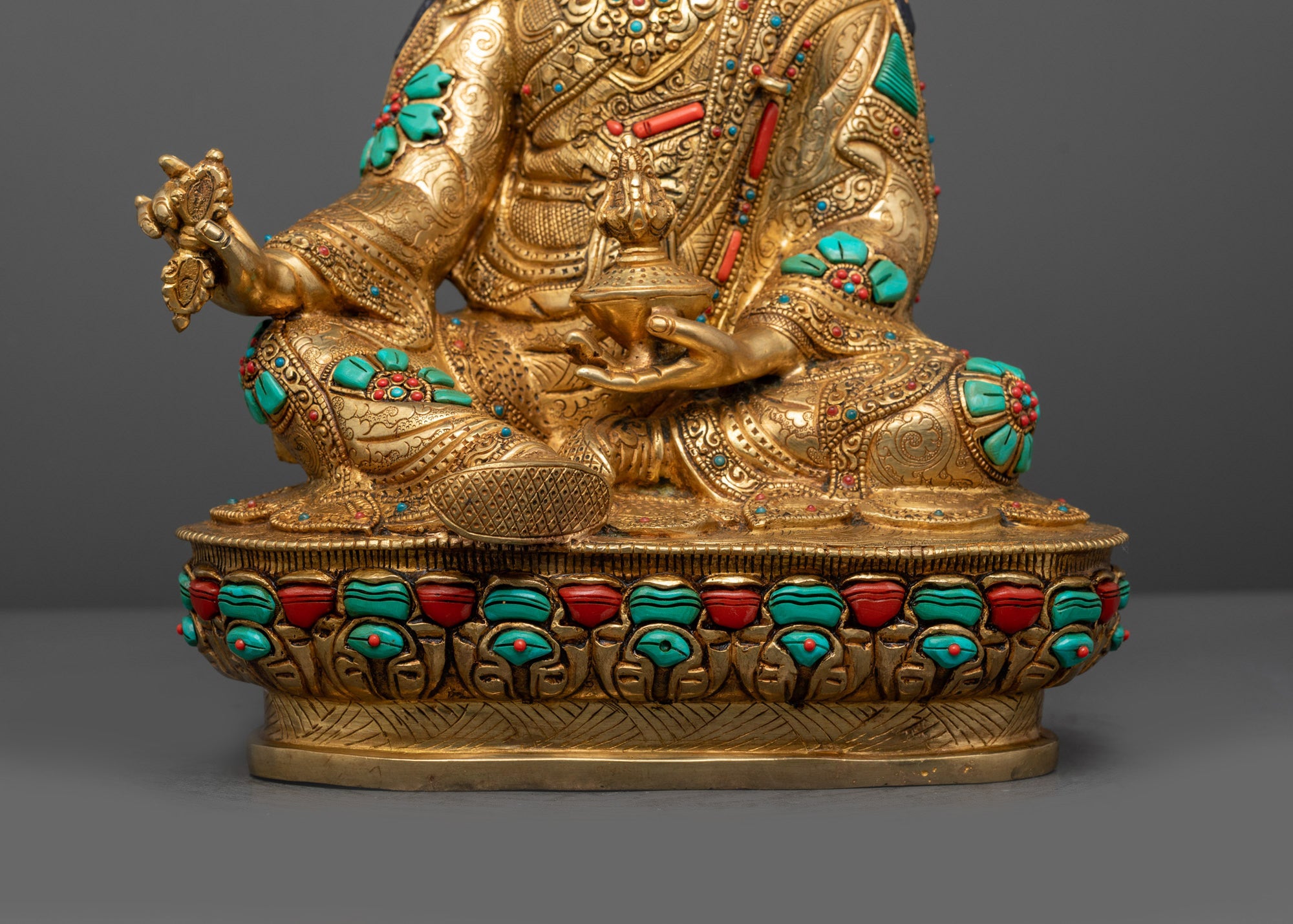 Guru Rinpoche Padmasambhava Statue | Handmade Artwork