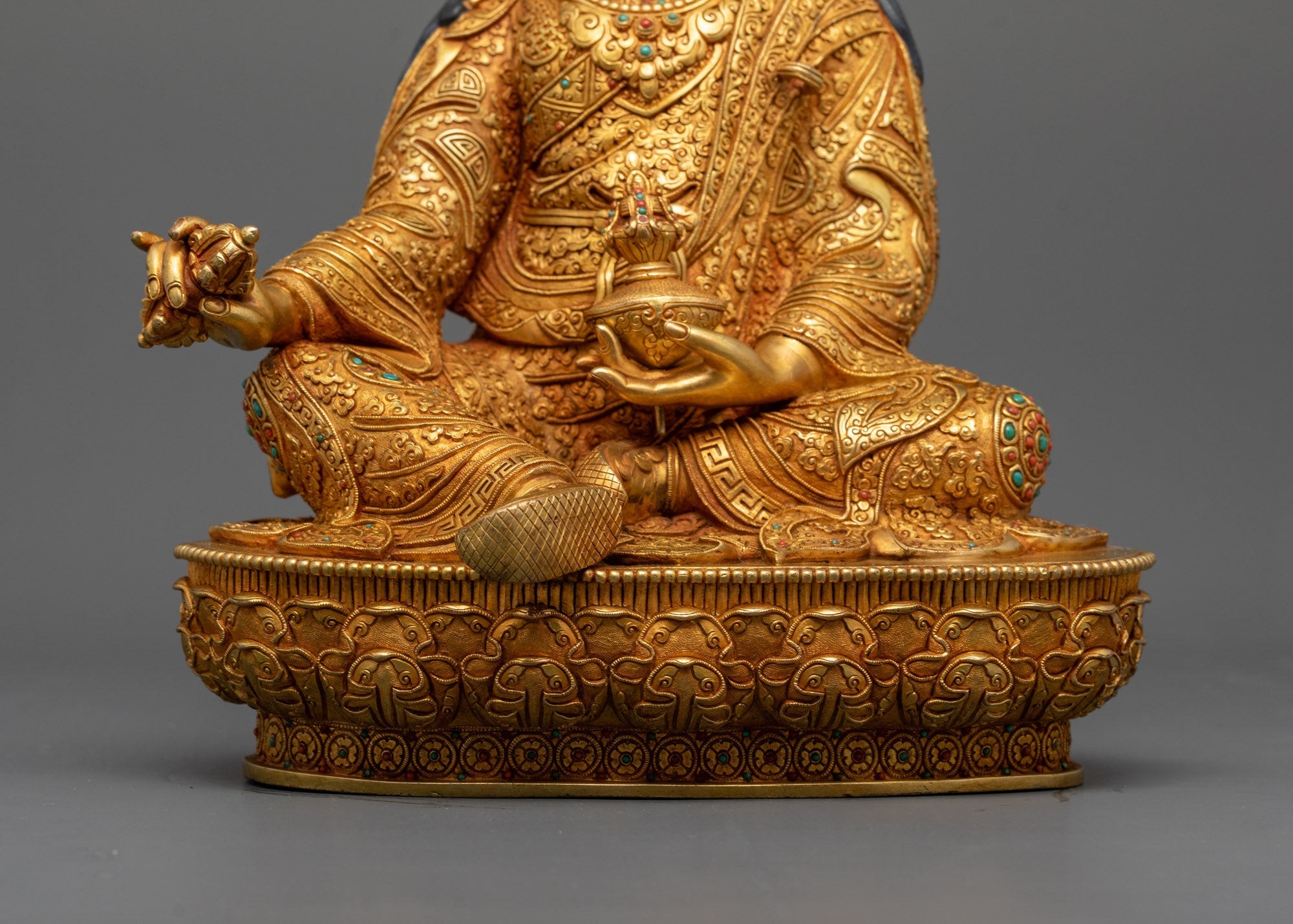 Padmasambhava Statue | Traditional Guru Rinpoche Buddhist Figurine
