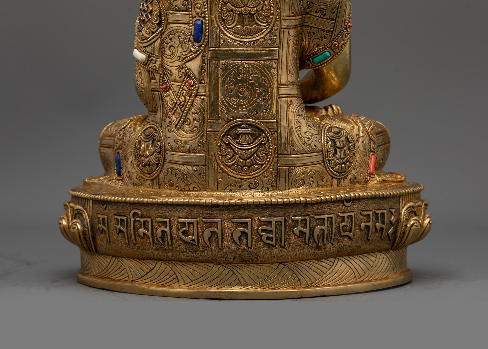 Tibetan Amitabha Buddha Statue | Traditional Nepalese Lost Wax Craft