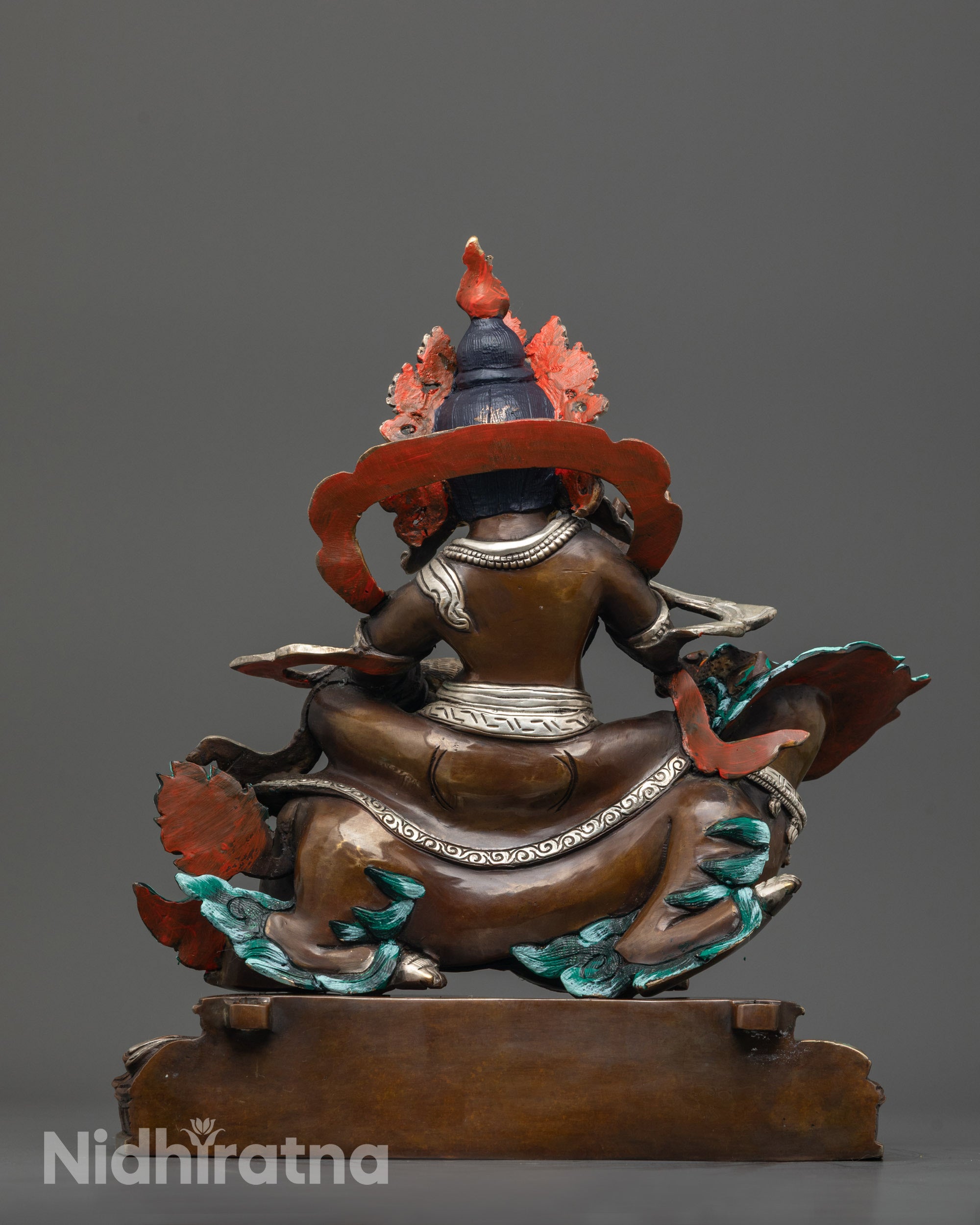 Namtoshe Wealth Deity Statue | Handmade Copper Buddhist Artwork