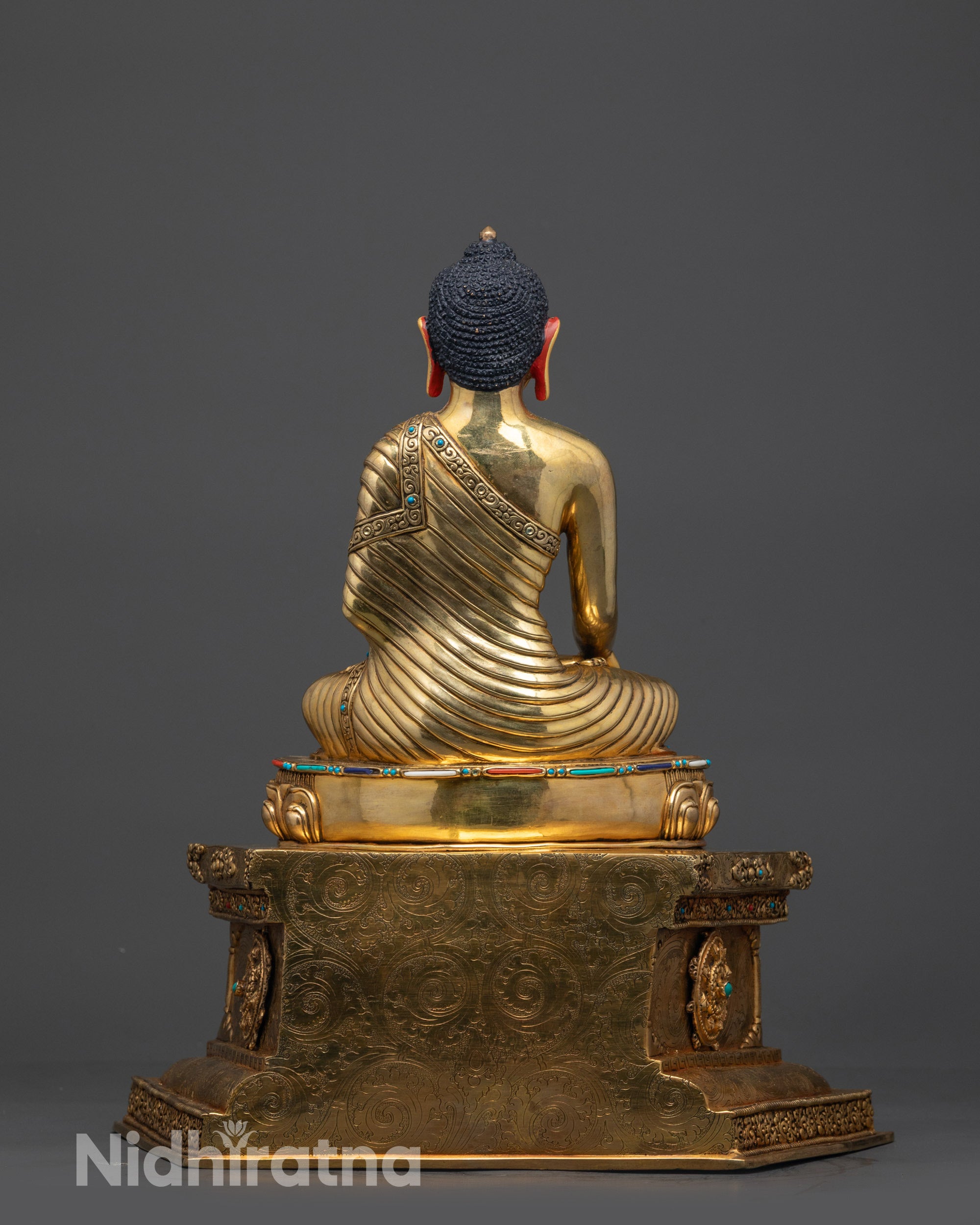 Meditating Shakyamuni Buddha Statue | Himalayan Sacred Artwork