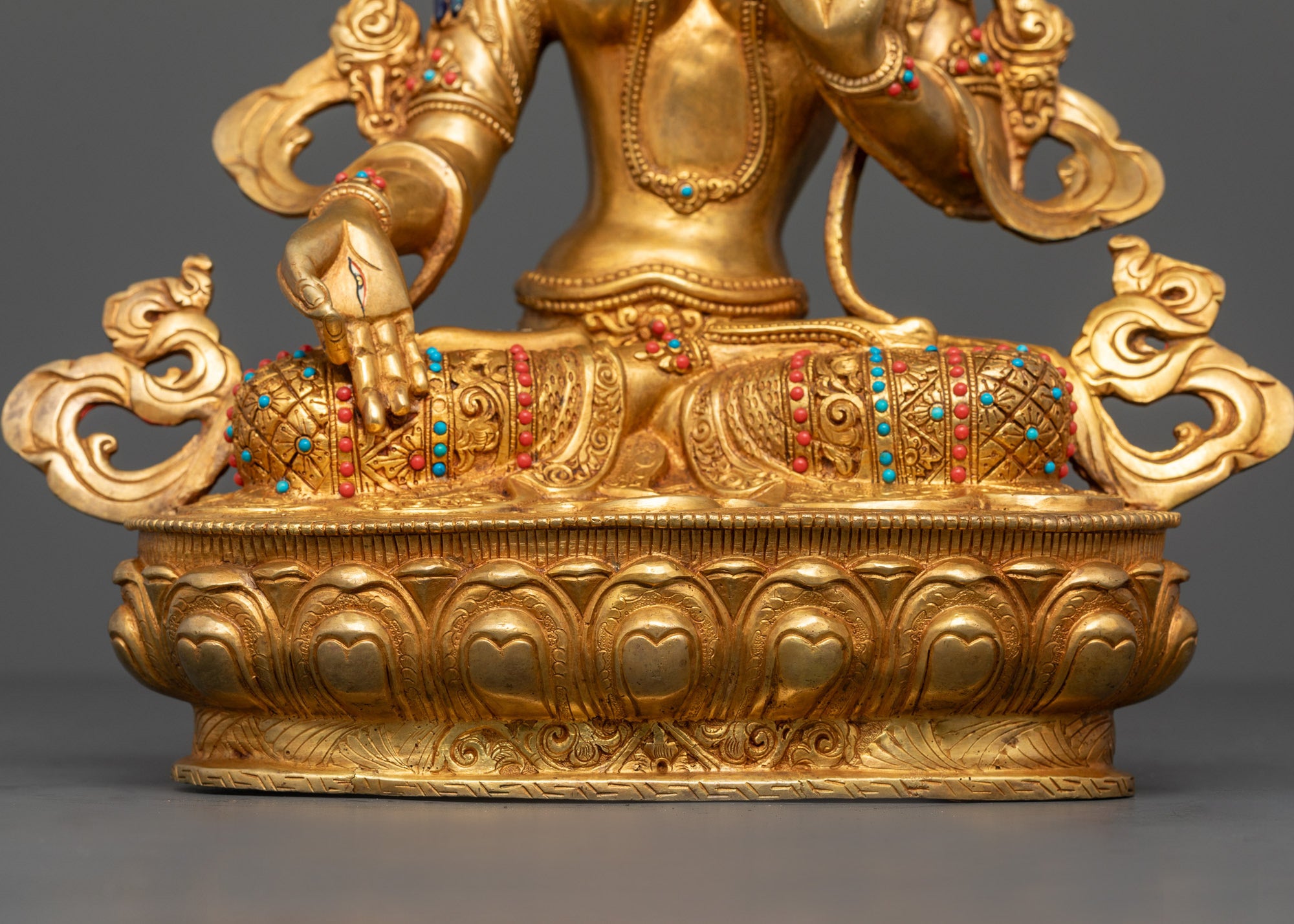 Divine White Tara Statue for Long Life and Compassion