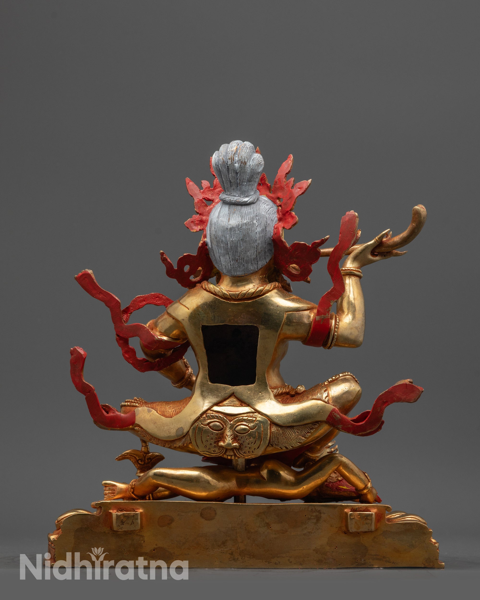 Brahmanrupa Mahakala Statue | Traditional Tantric Buddhist Statue