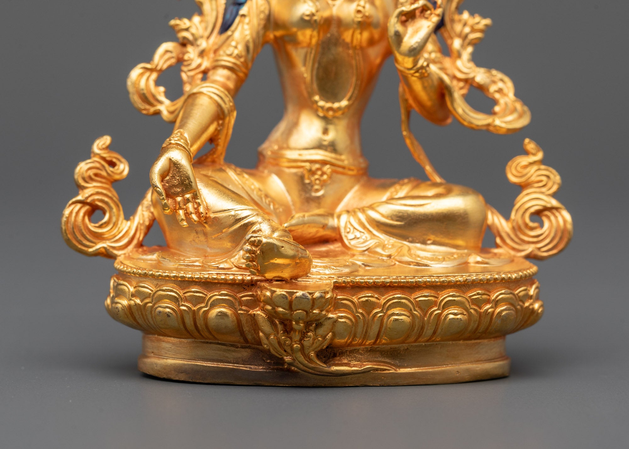 Green Tara Statue | Nepalese Buddhist Goddess