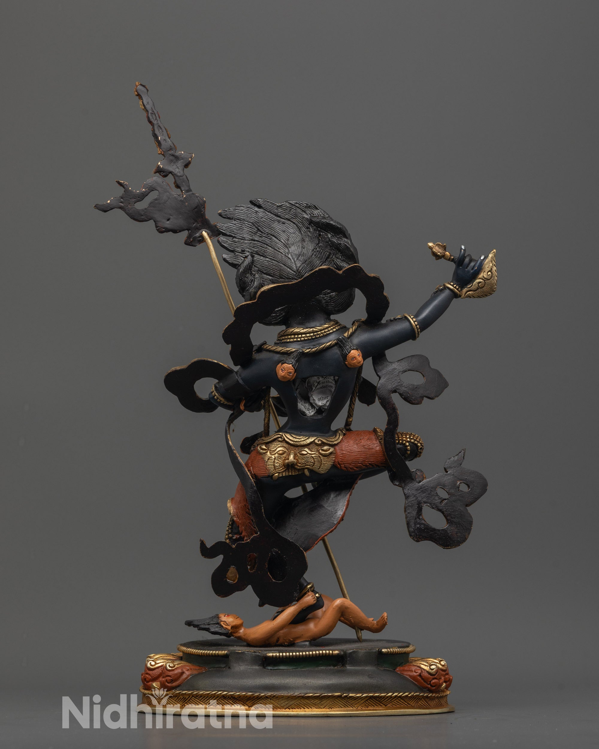 Dakini Singha Mukha Statue | Handcrafted Nepalese Buddhist