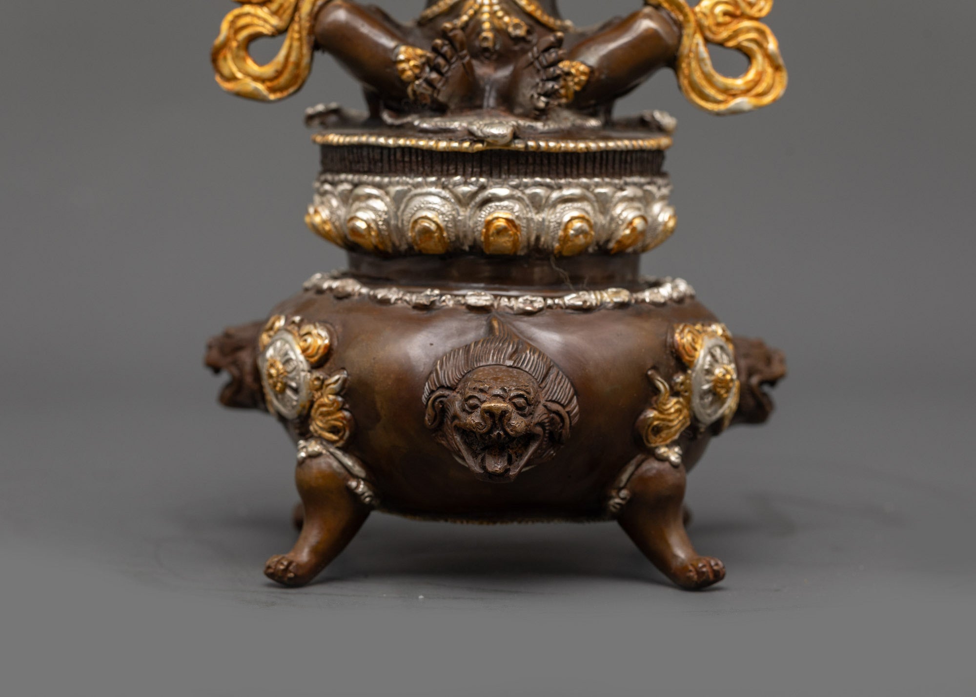 Dorje Kandro Statue | Oxidized Copper Buddhist Deity Sculpture