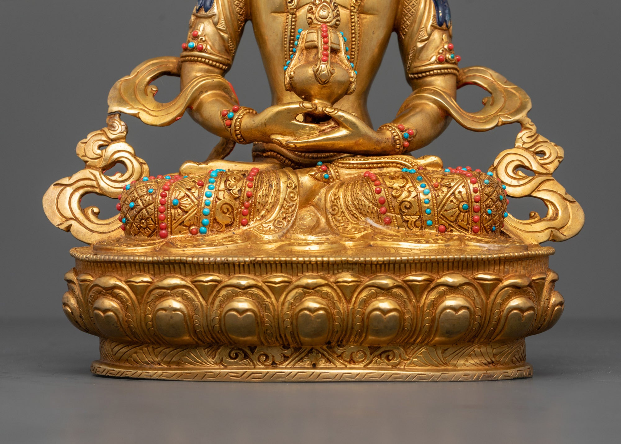 Amitayus Statue with Jewel Vase | Blessings of Longevity
