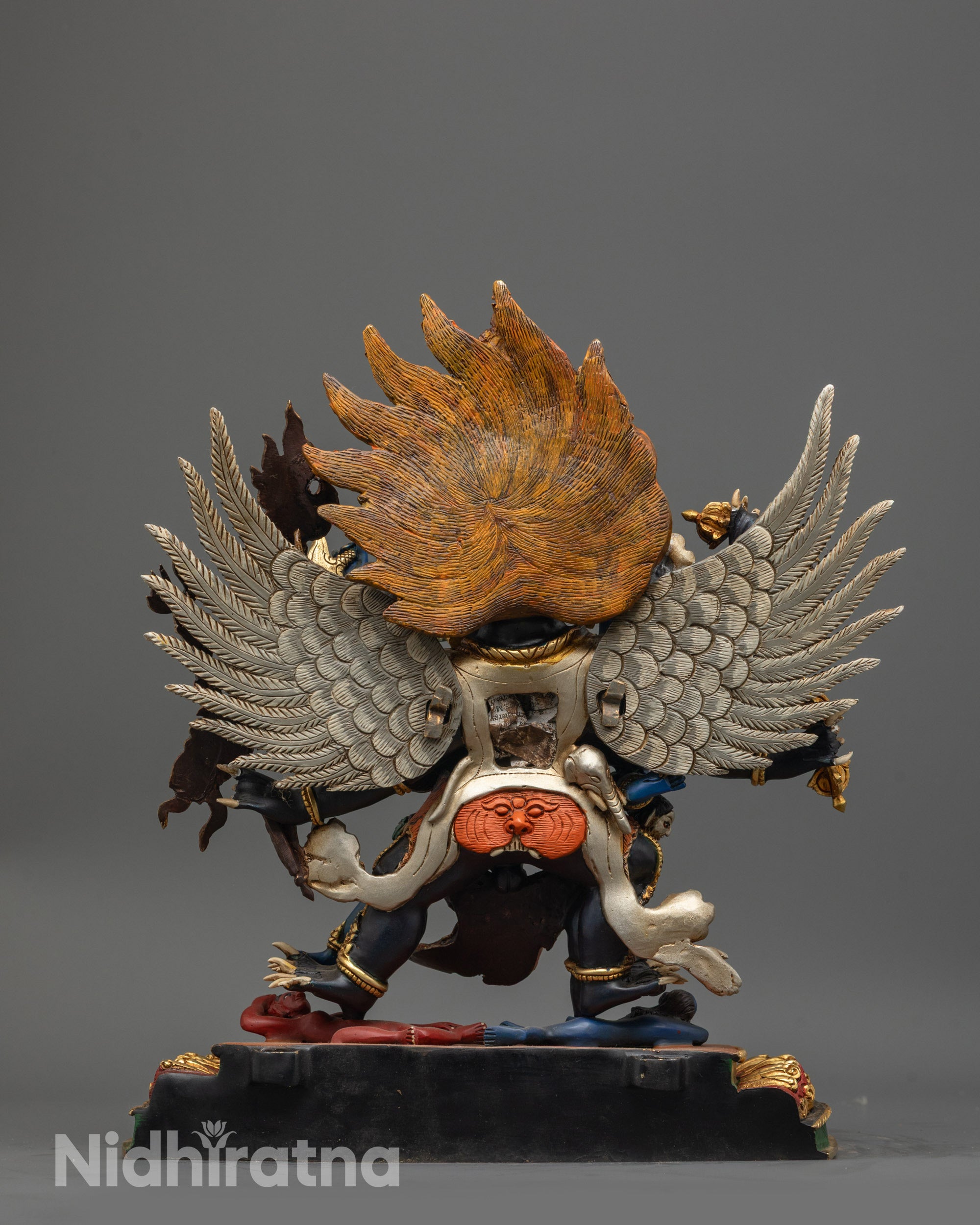 Divine Vajrakilaya Yab-Yum Statue | Tibetan Buddhist Ritual Artwork