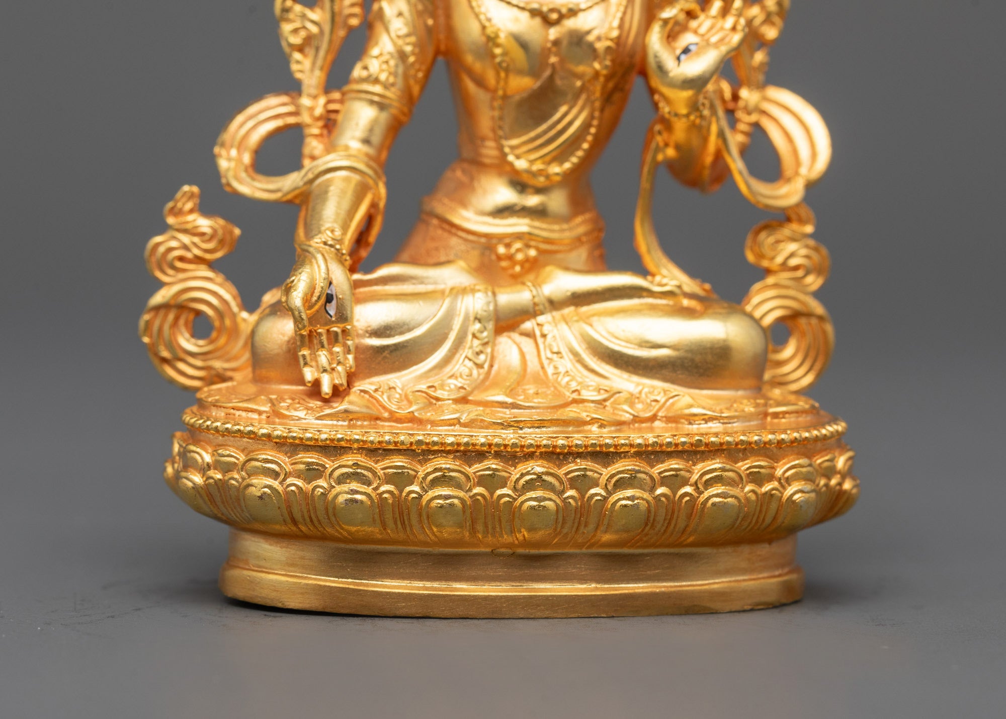 Buddhist White Tara Statue | Handmade Himalayan Art