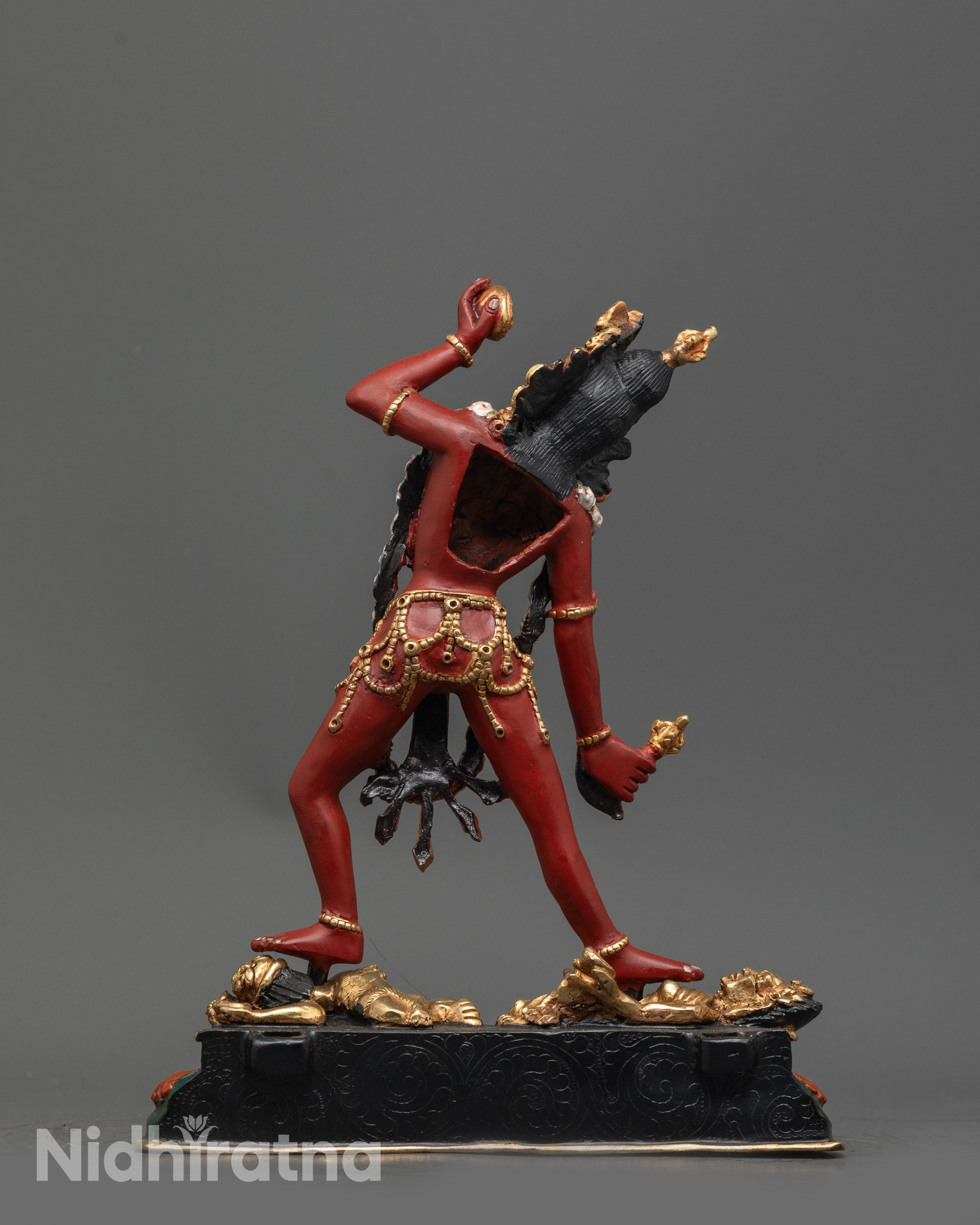 Tantric Vajrayogini Statue | Red Himalayan Goddess for Spiritual Energy