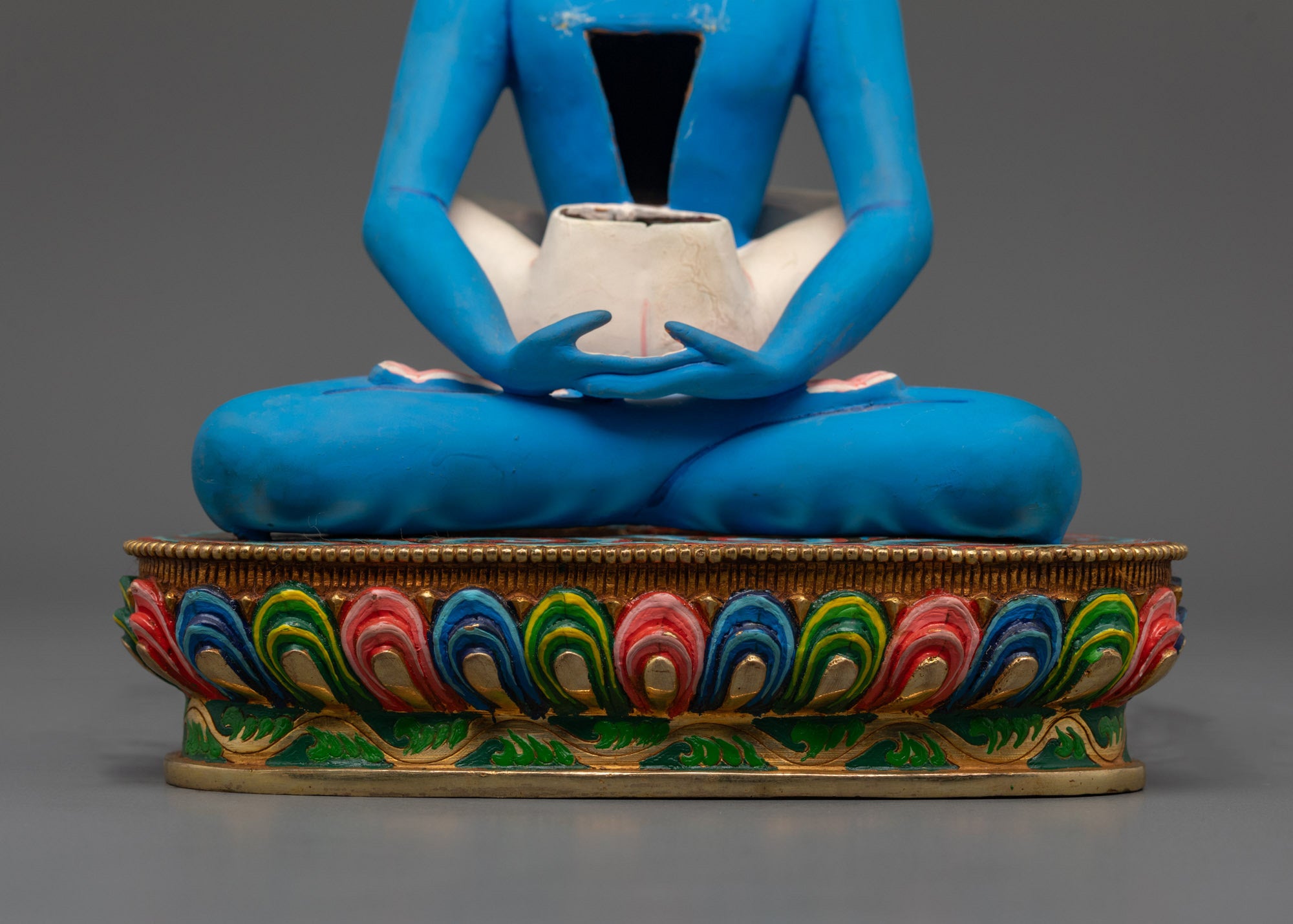 Hand-Painted Samantabhadra Yab-Yum Statue | Spiritual Buddhist Art