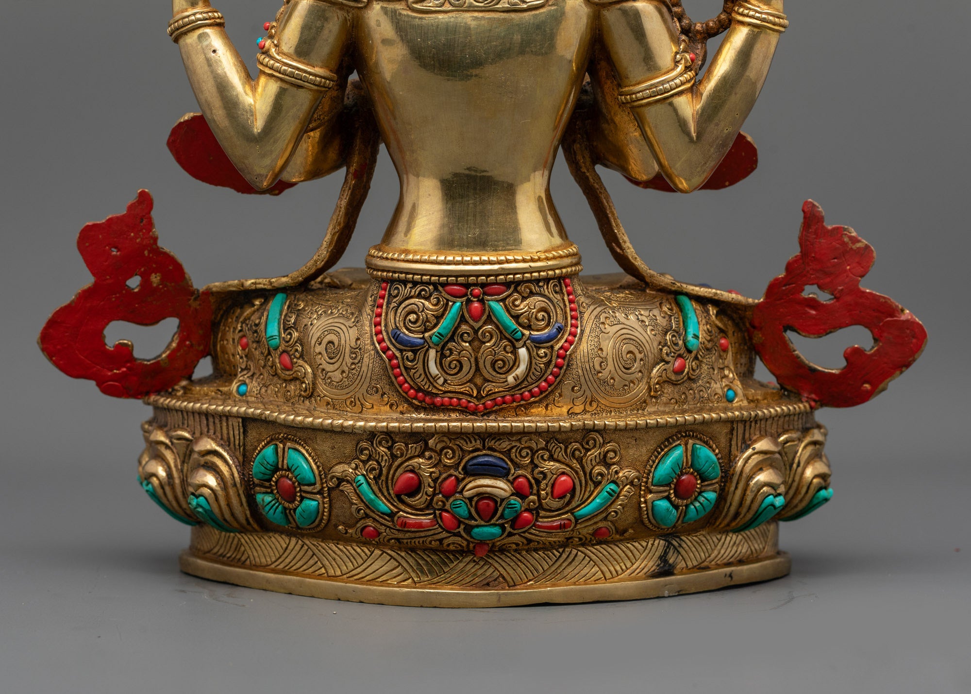 Nepalese Handmade Chenrezig Statue | Divine Compassion & Sacred Decor