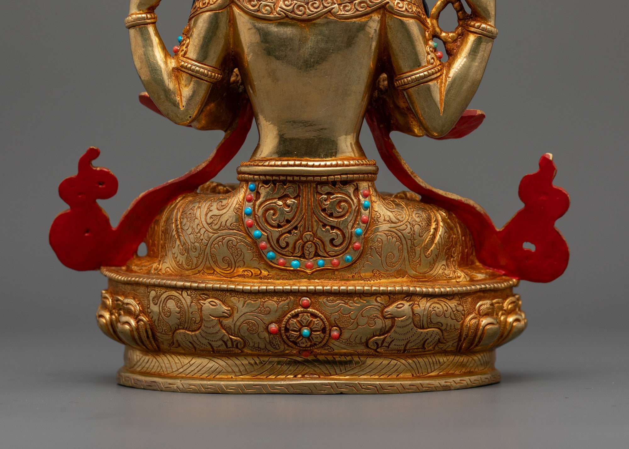 Handmade Chenrezig Statue from Nepal | Tibetan Avalokiteshvara