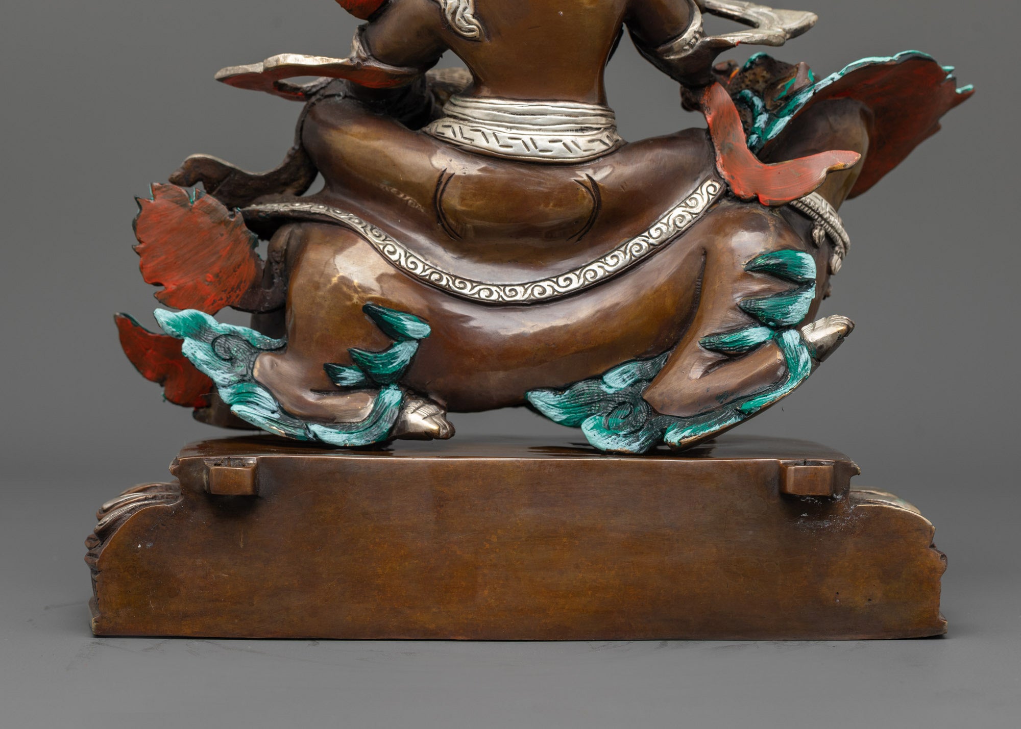 Namtoshe Wealth Deity Statue | Handmade Copper Buddhist Artwork
