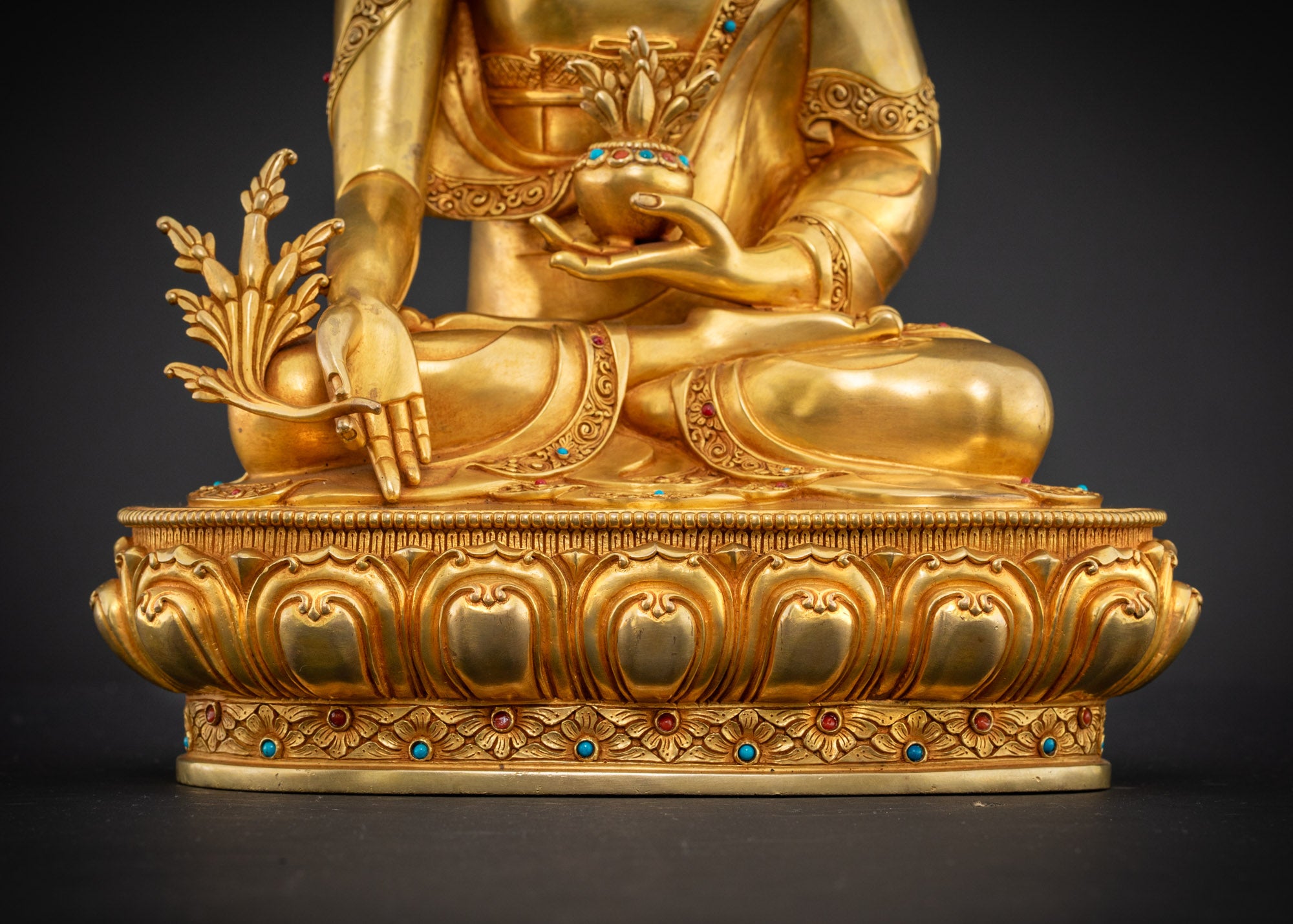 Handmade Medicine Buddha Statue: A Treasure of Healing Energy
