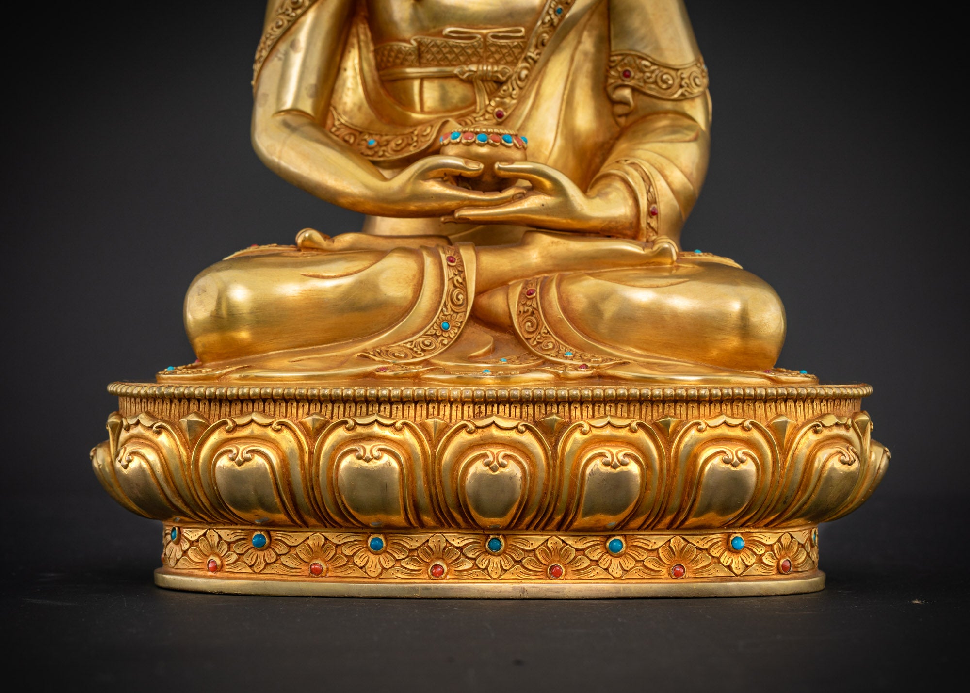 Authentic Amitabha Buddha Statue: Spiritual Home Decor