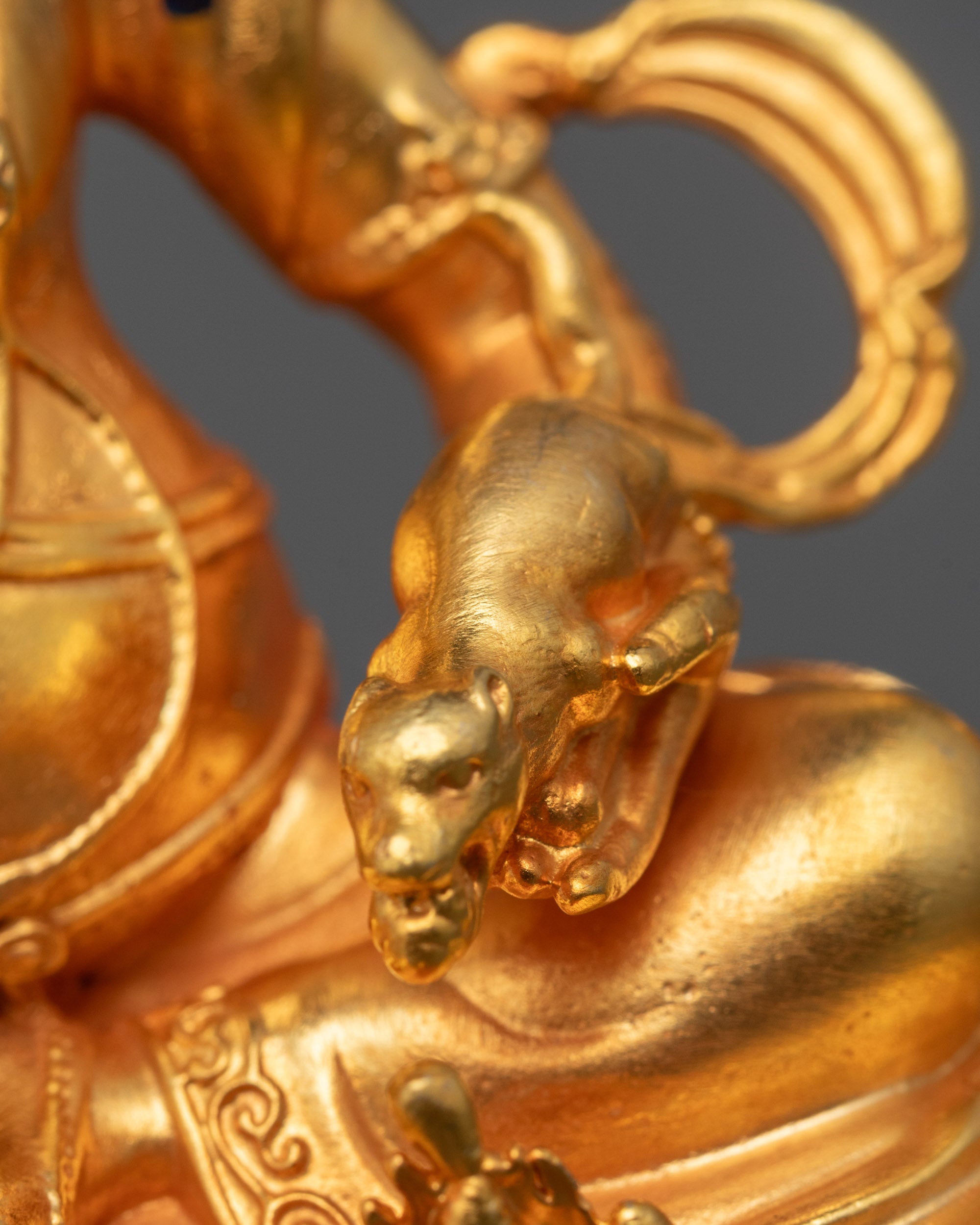 Dzambhala Statue | Nepalese Artisan Crafted Prosperity Figure