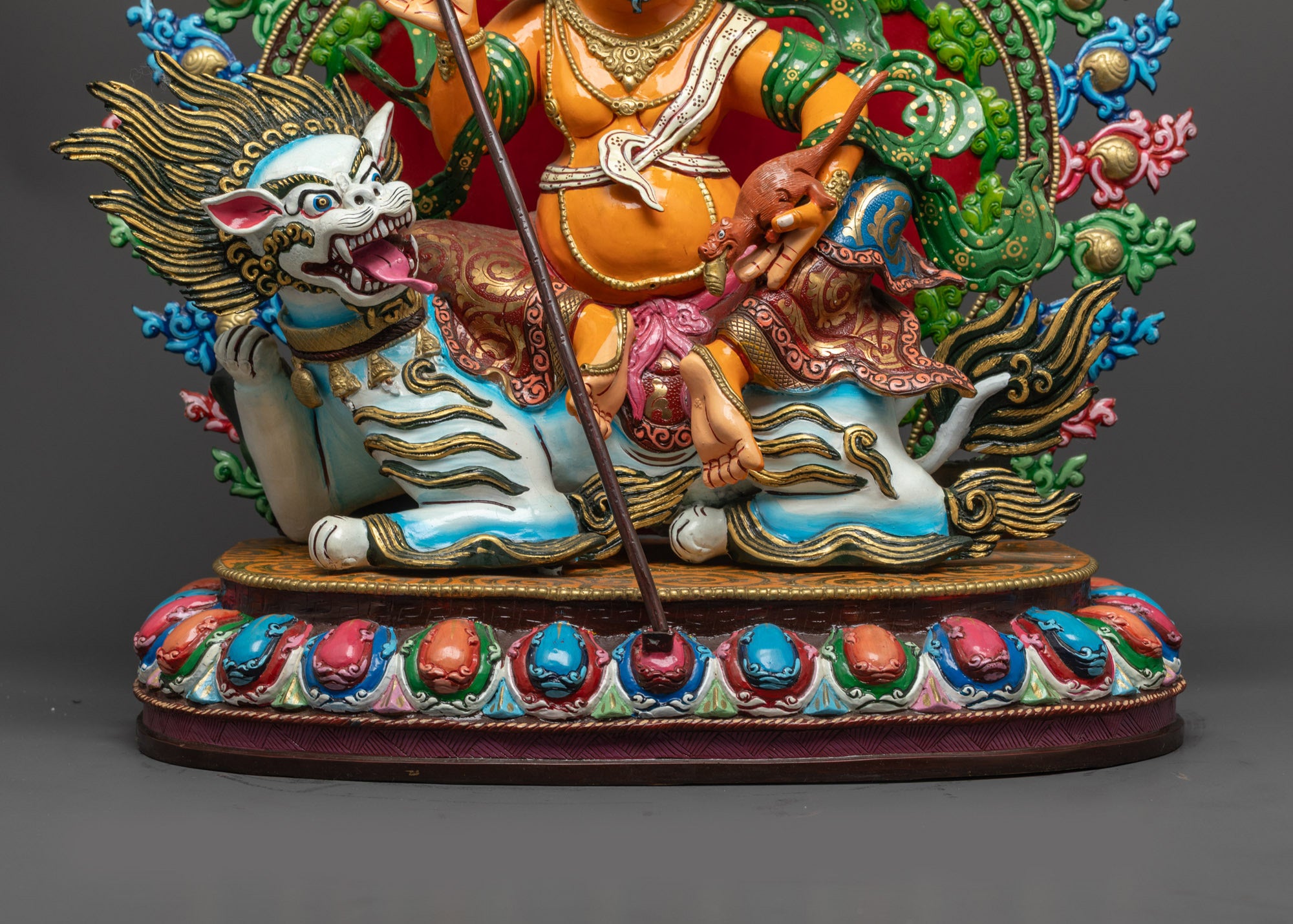 Authentic Vaishravana Statue | Traditional Nepalese Craftsmanship