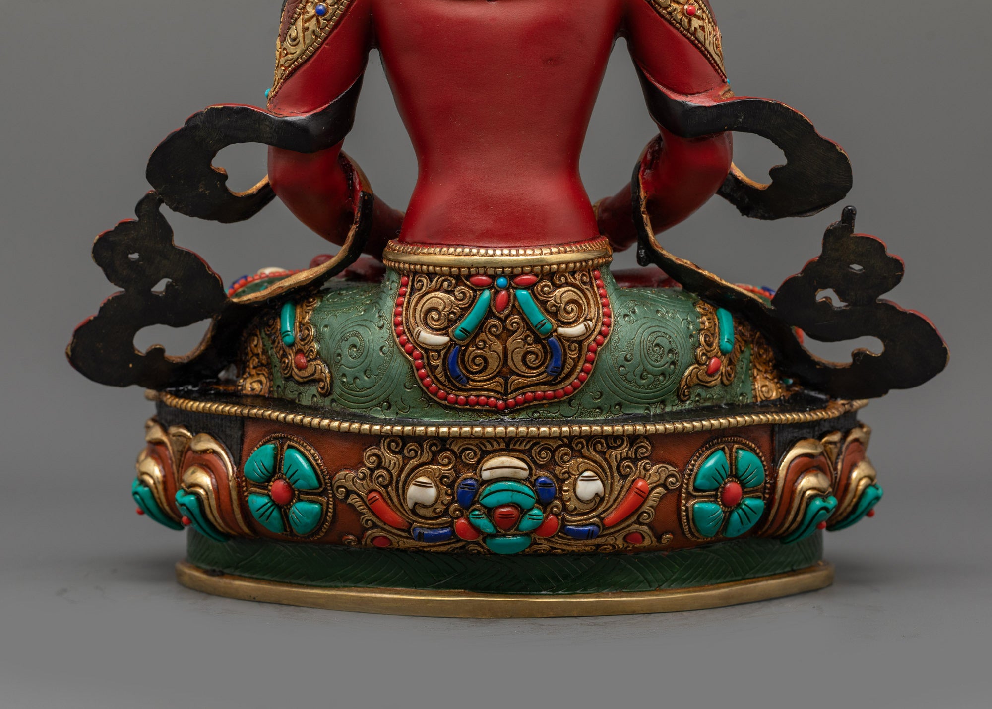 Longevity Buddha Amitayus Statue | Himalayan Buddhist Artwork